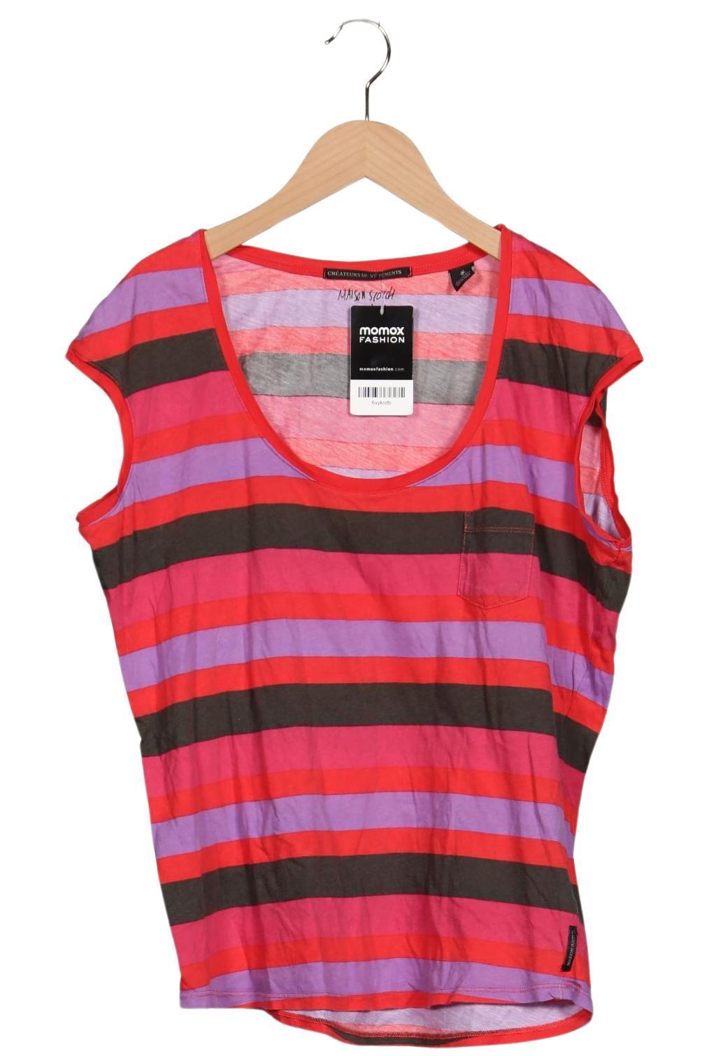 

Maison Scotch Damen T-Shirt, pink, Gr. 36