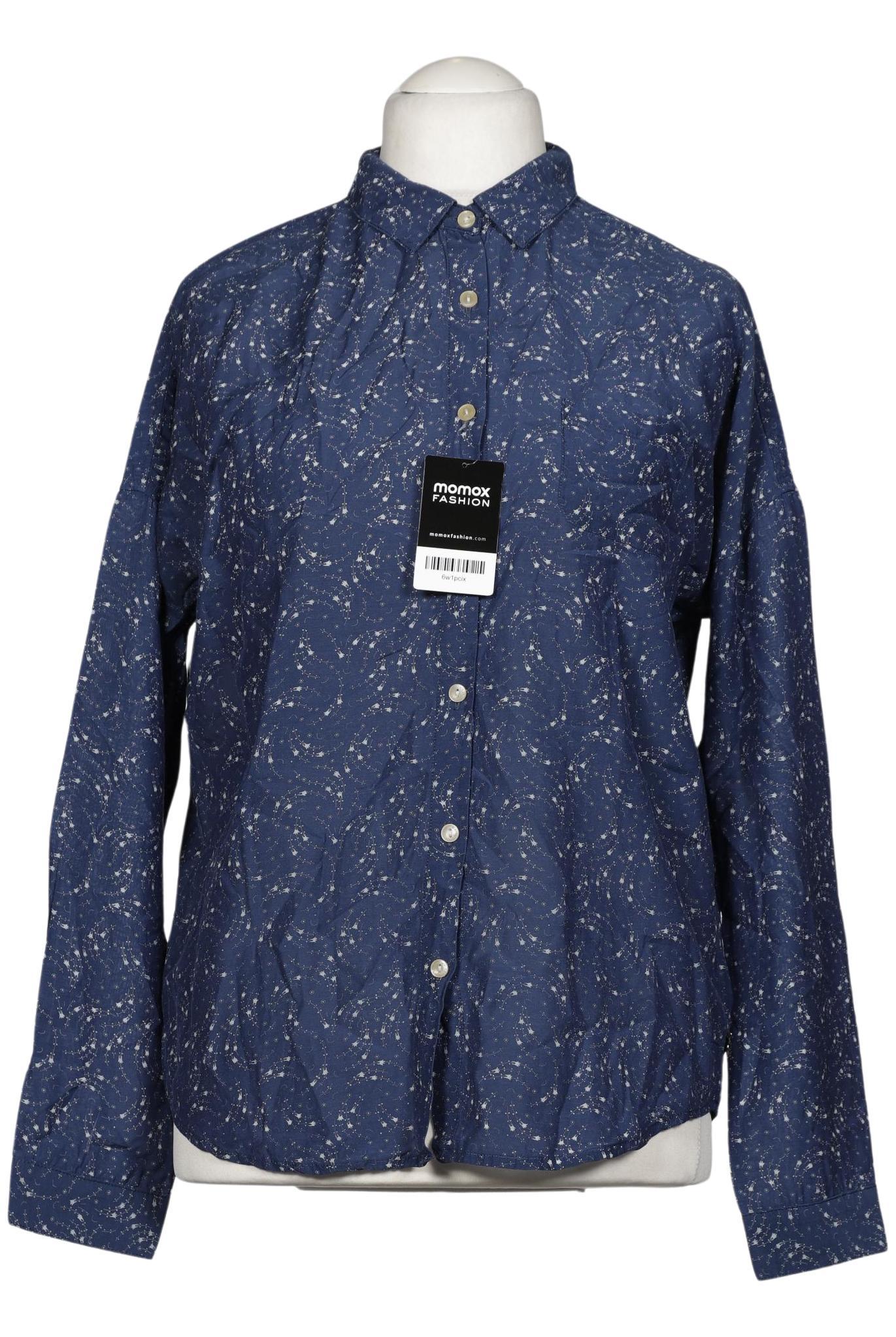 

Maison Scotch Damen Bluse, marineblau, Gr. 40