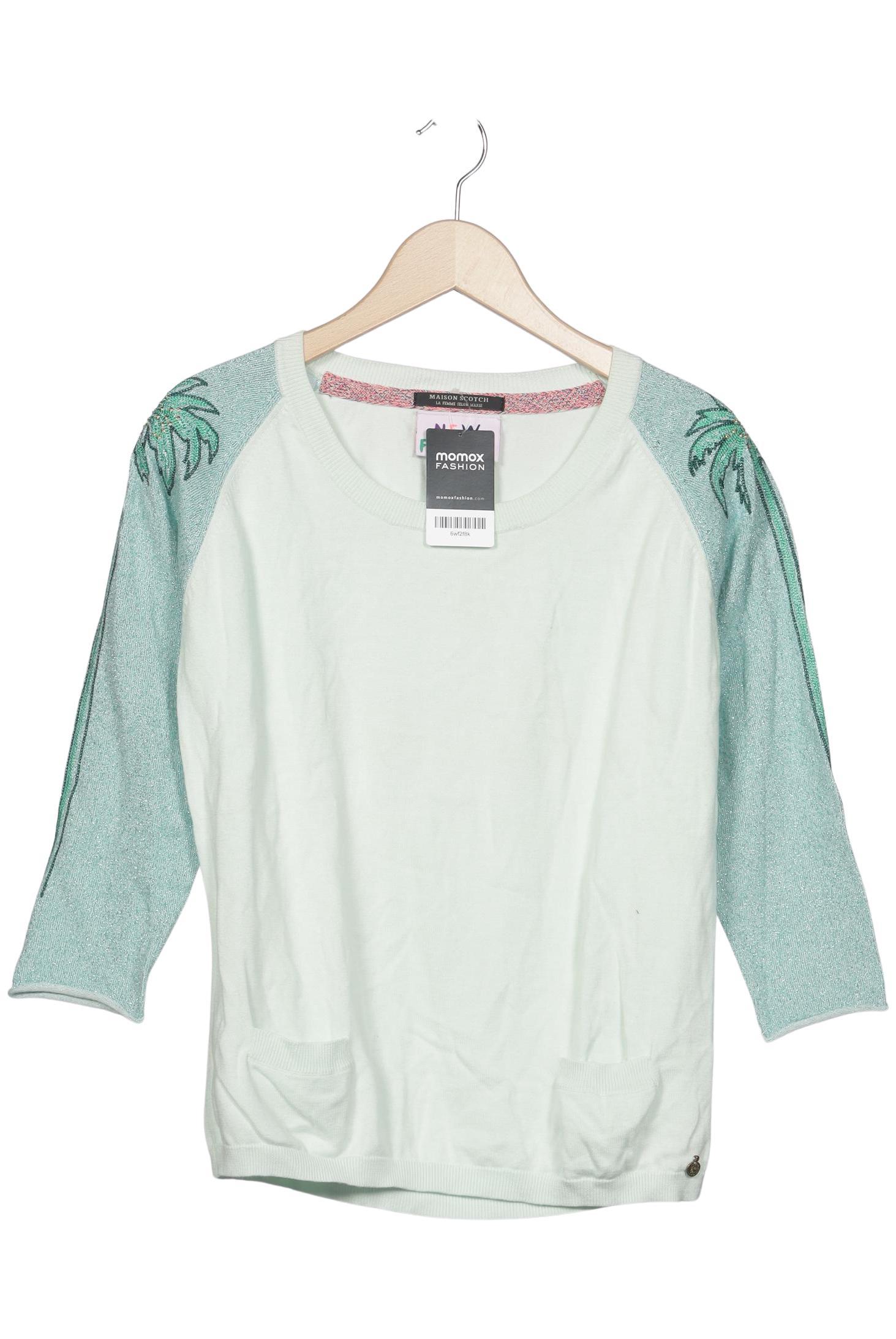

Maison Scotch Damen Pullover, hellgrün, Gr. 42