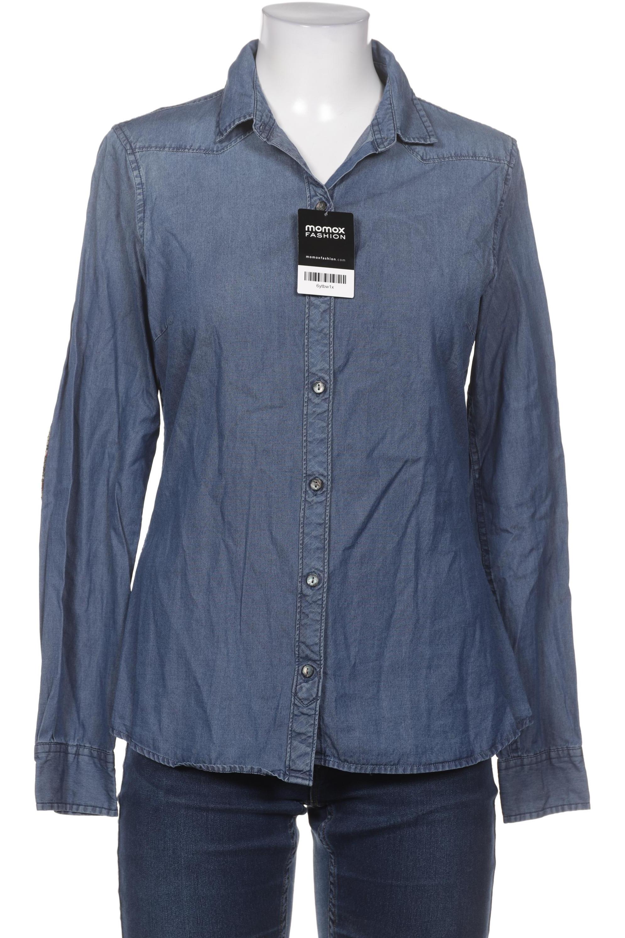 

Maison Scotch Damen Bluse, blau, Gr. 40