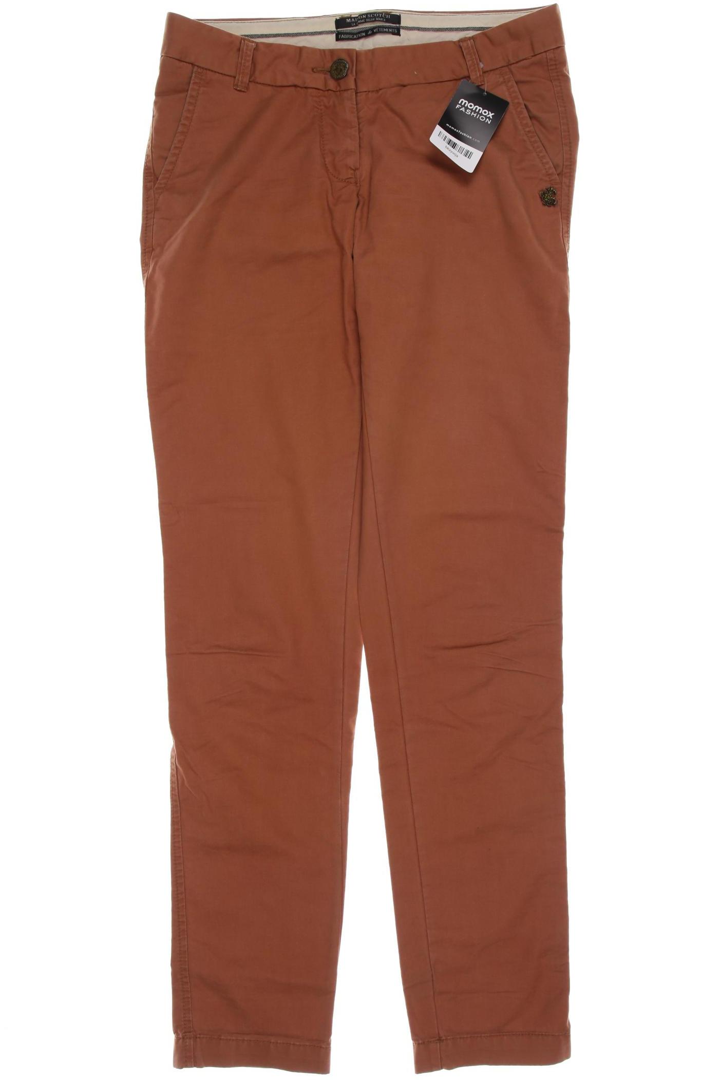 

Maison Scotch Damen Stoffhose, braun, Gr. 25