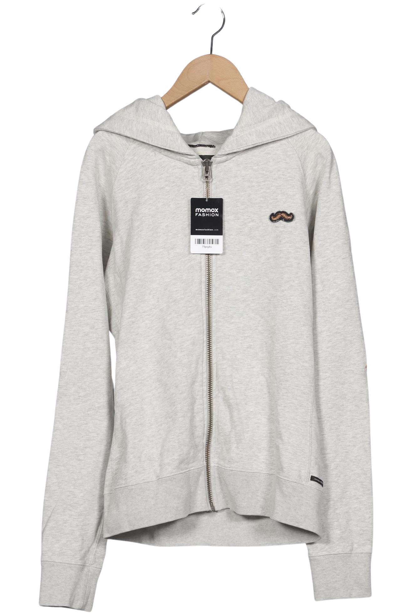 

Maison Scotch Damen Kapuzenpullover, grau, Gr. 40