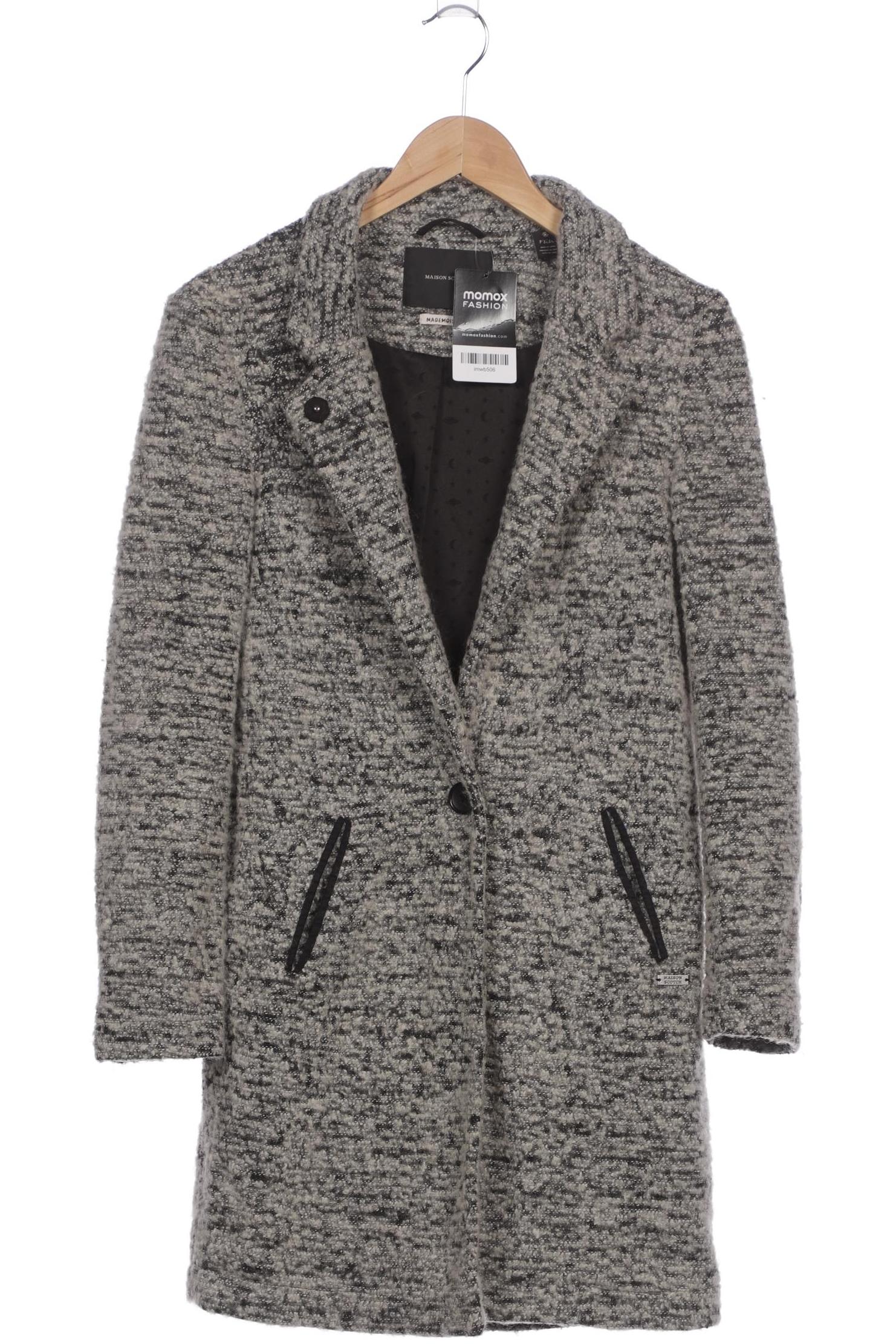 

Maison Scotch Damen Mantel, grau, Gr. 34