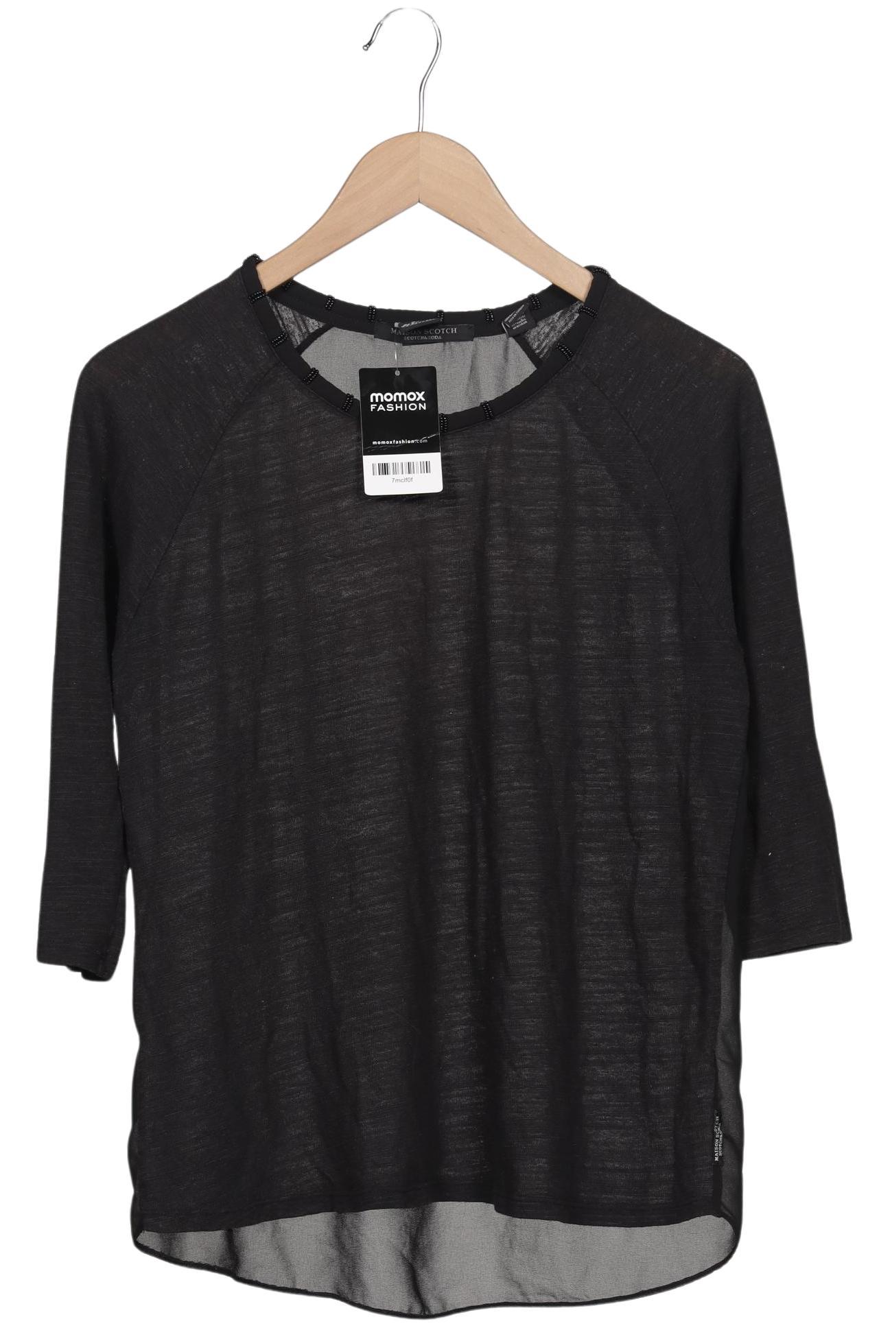 

Maison Scotch Damen Pullover, schwarz, Gr. 38