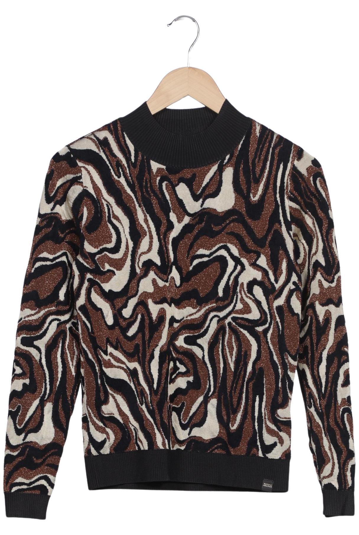 

Maison Scotch Damen Pullover, braun, Gr. 34