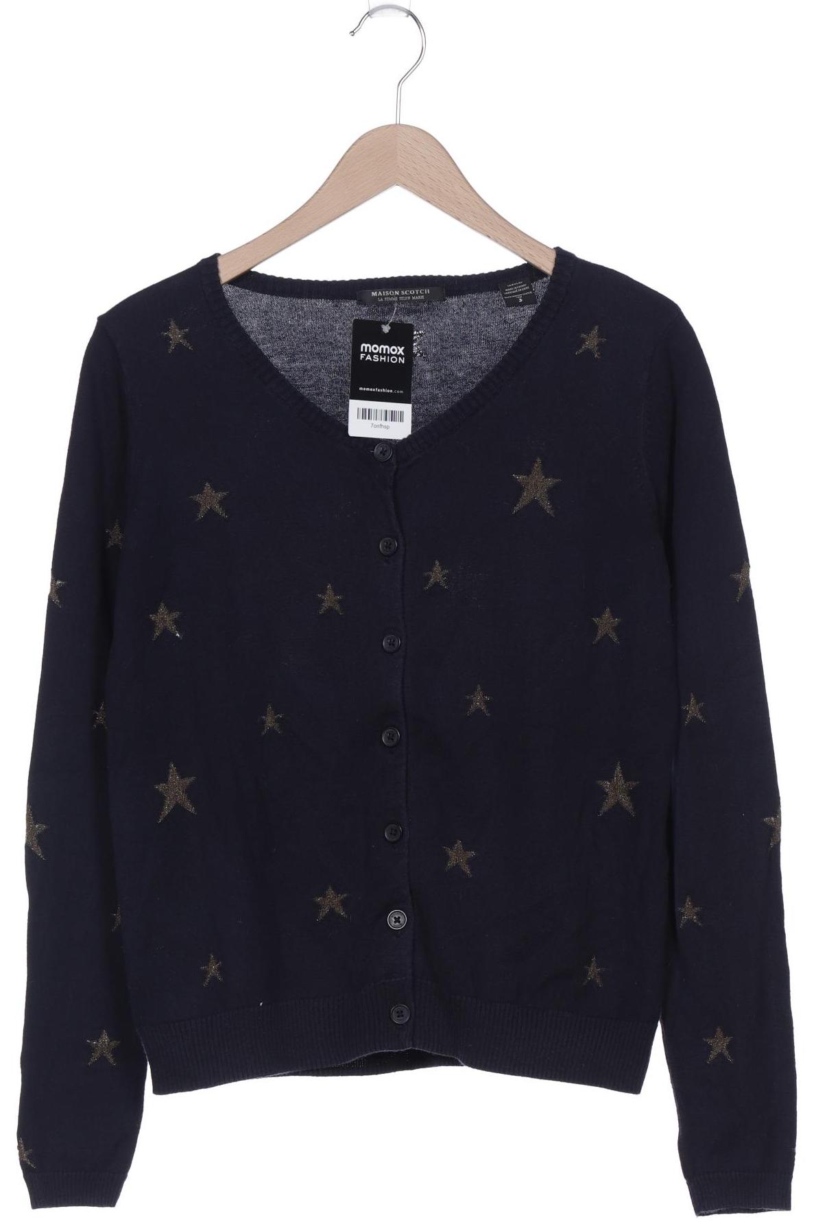 

Maison Scotch Damen Strickjacke, marineblau, Gr. 40