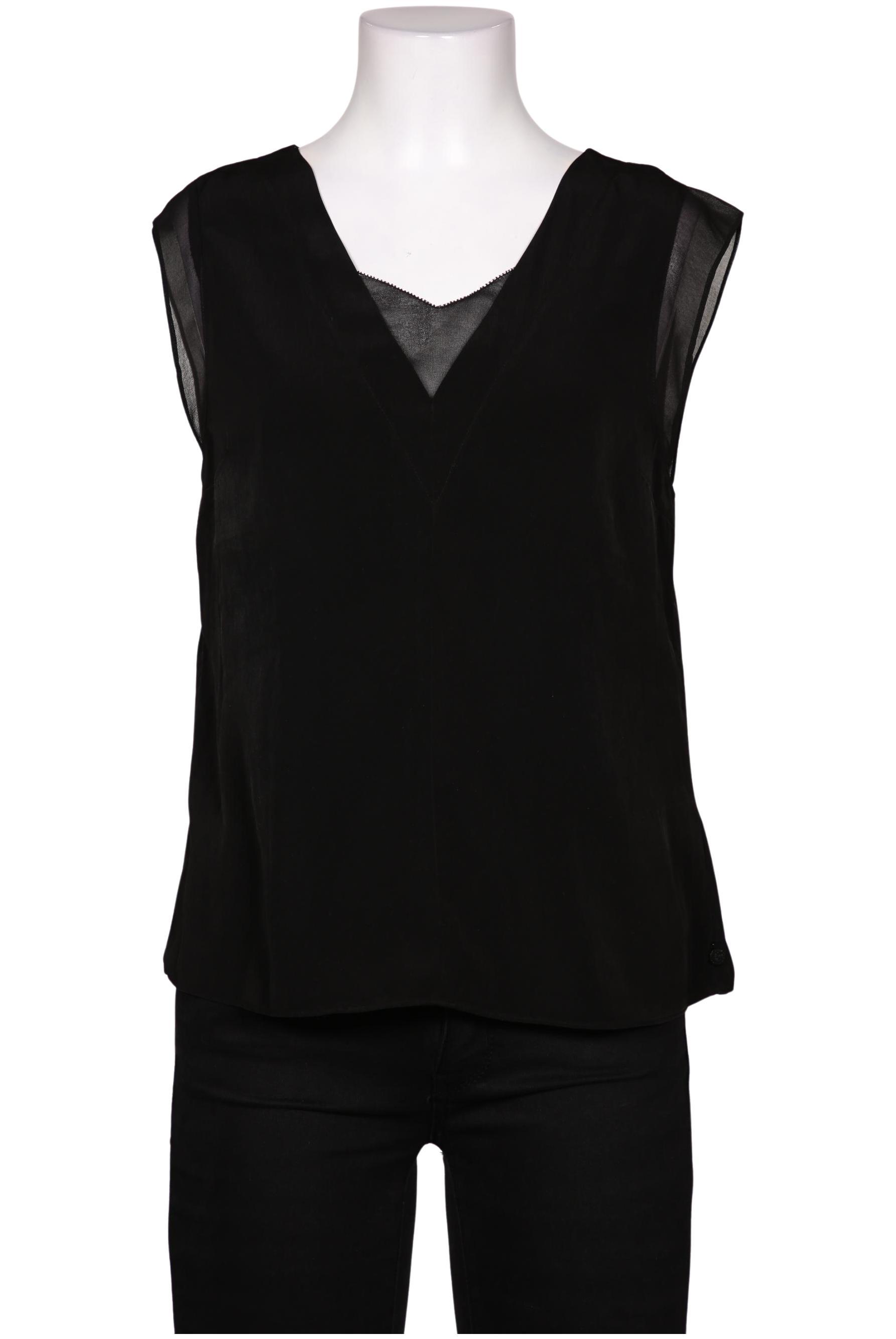 

Maison Scotch Damen Bluse, schwarz, Gr. 36