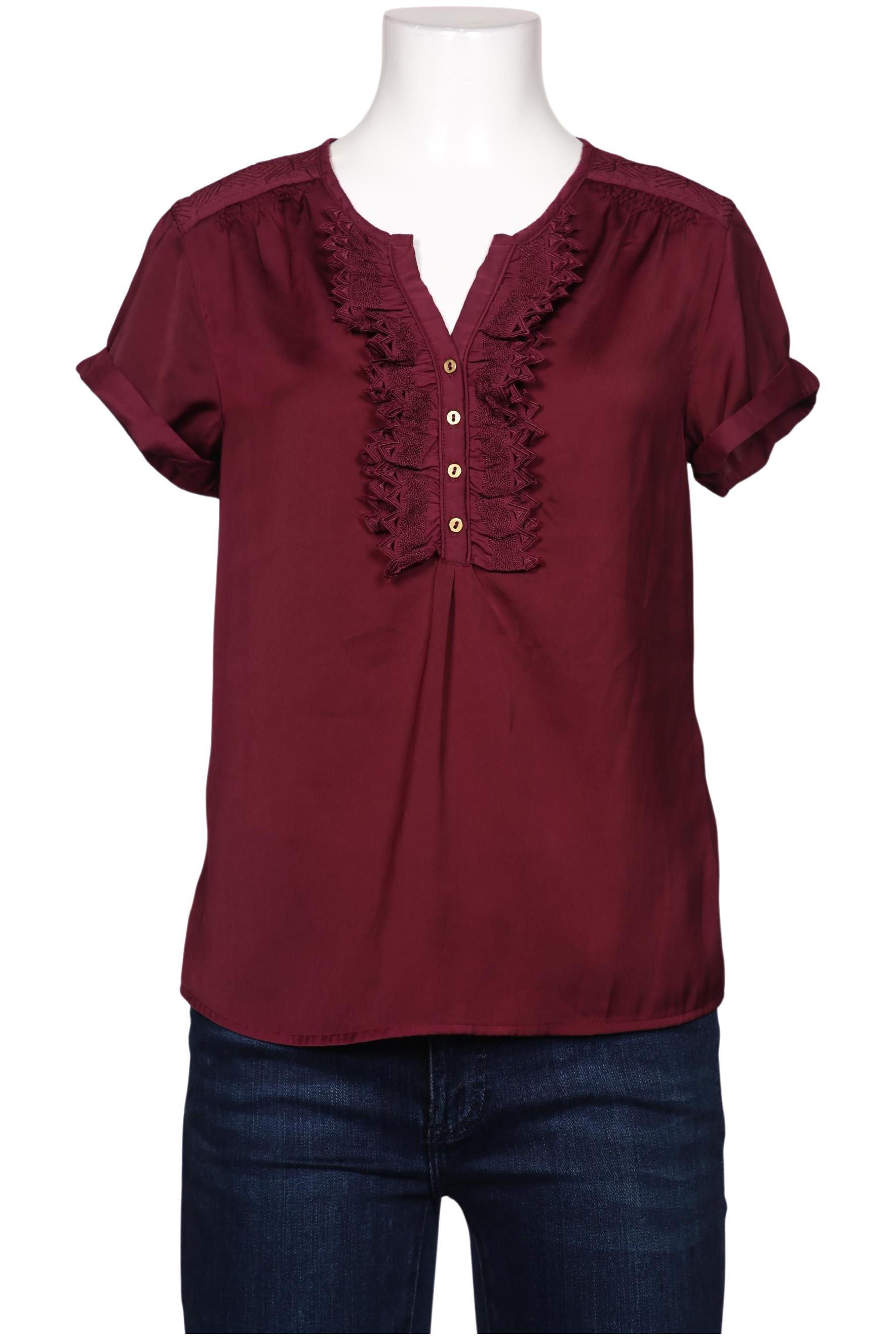 

Maison Scotch Damen Bluse, bordeaux, Gr. 36