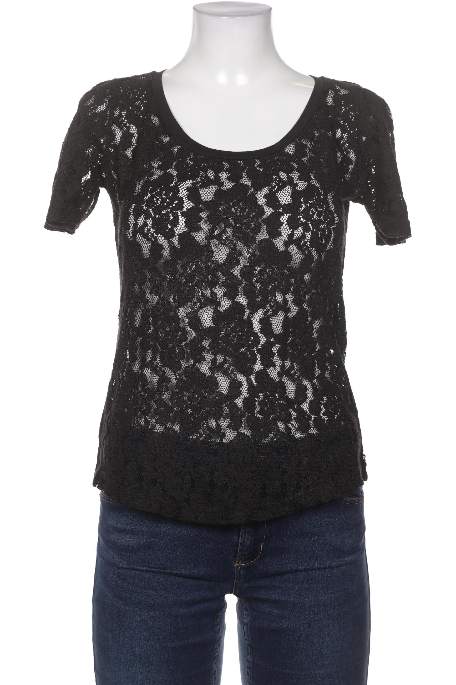 

Maison Scotch Damen Bluse, schwarz, Gr. 38