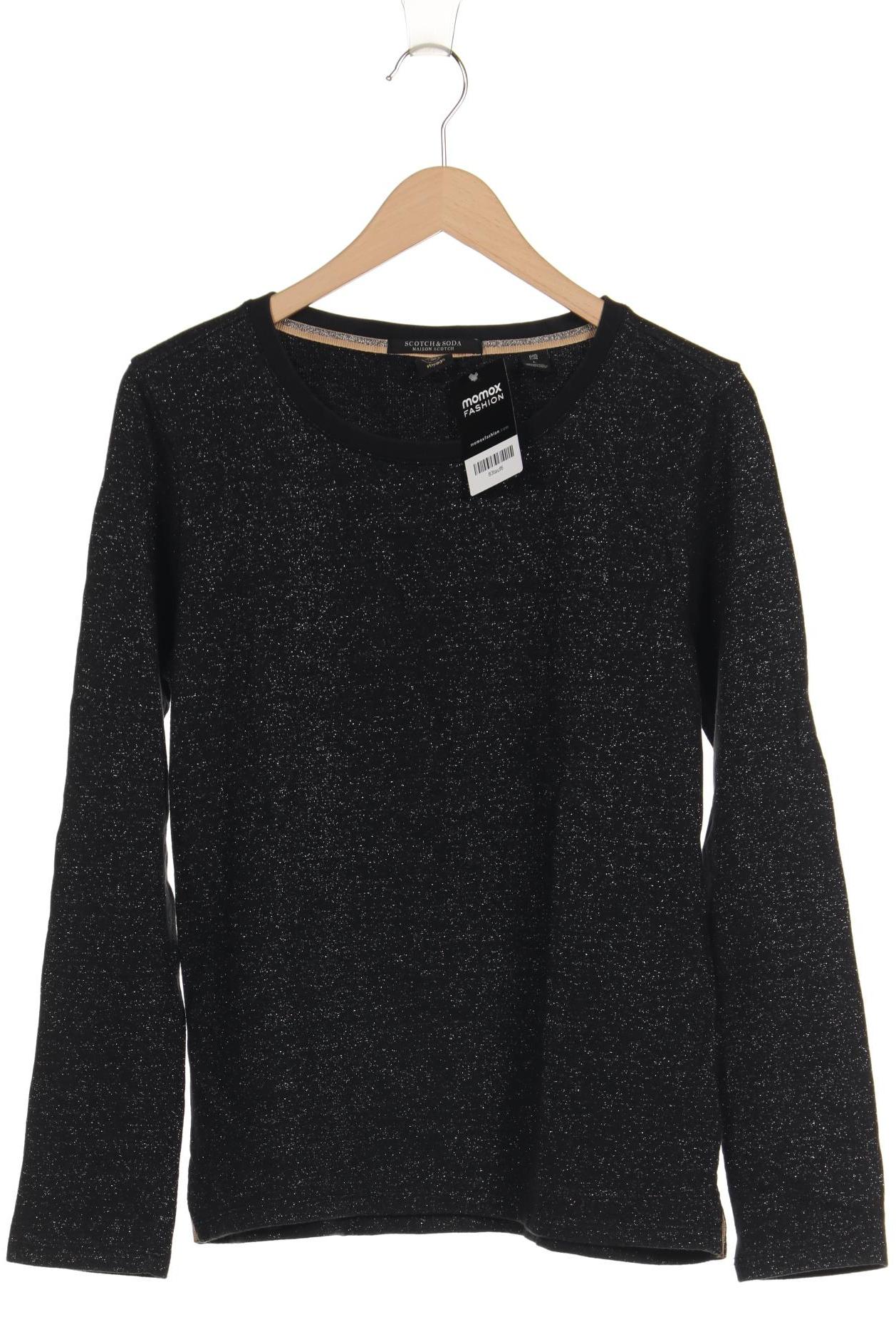 

Maison Scotch Damen Sweatshirt, schwarz, Gr. 42