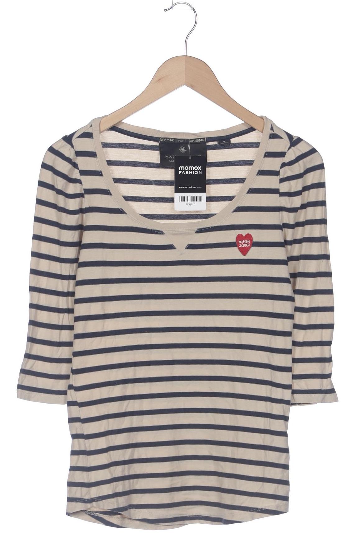 

Maison Scotch Damen Langarmshirt, beige, Gr. 36