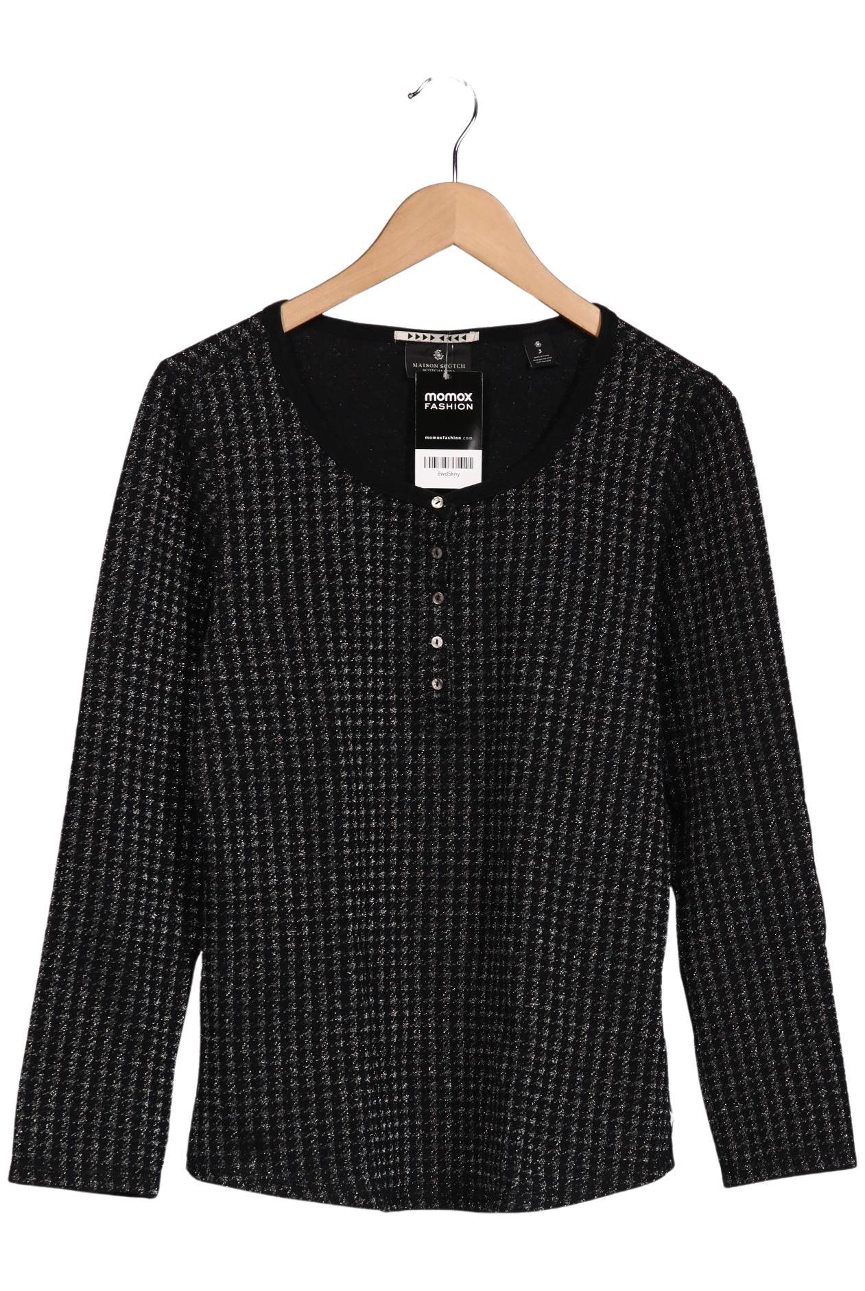 

Maison Scotch Damen Pullover, schwarz, Gr. 40