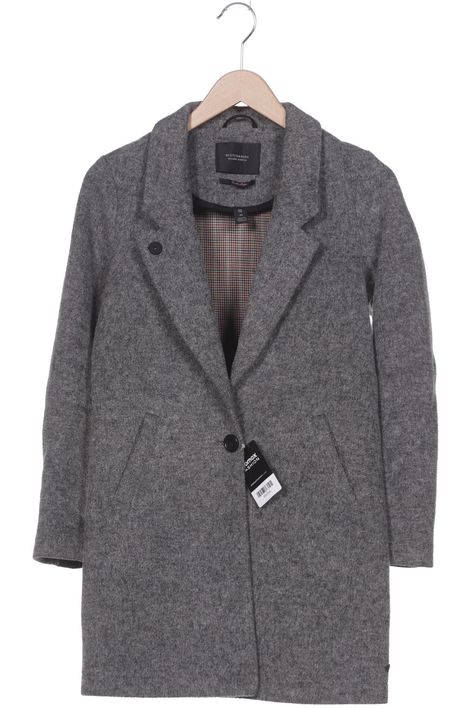 

Maison Scotch Damen Mantel, grau, Gr. 34