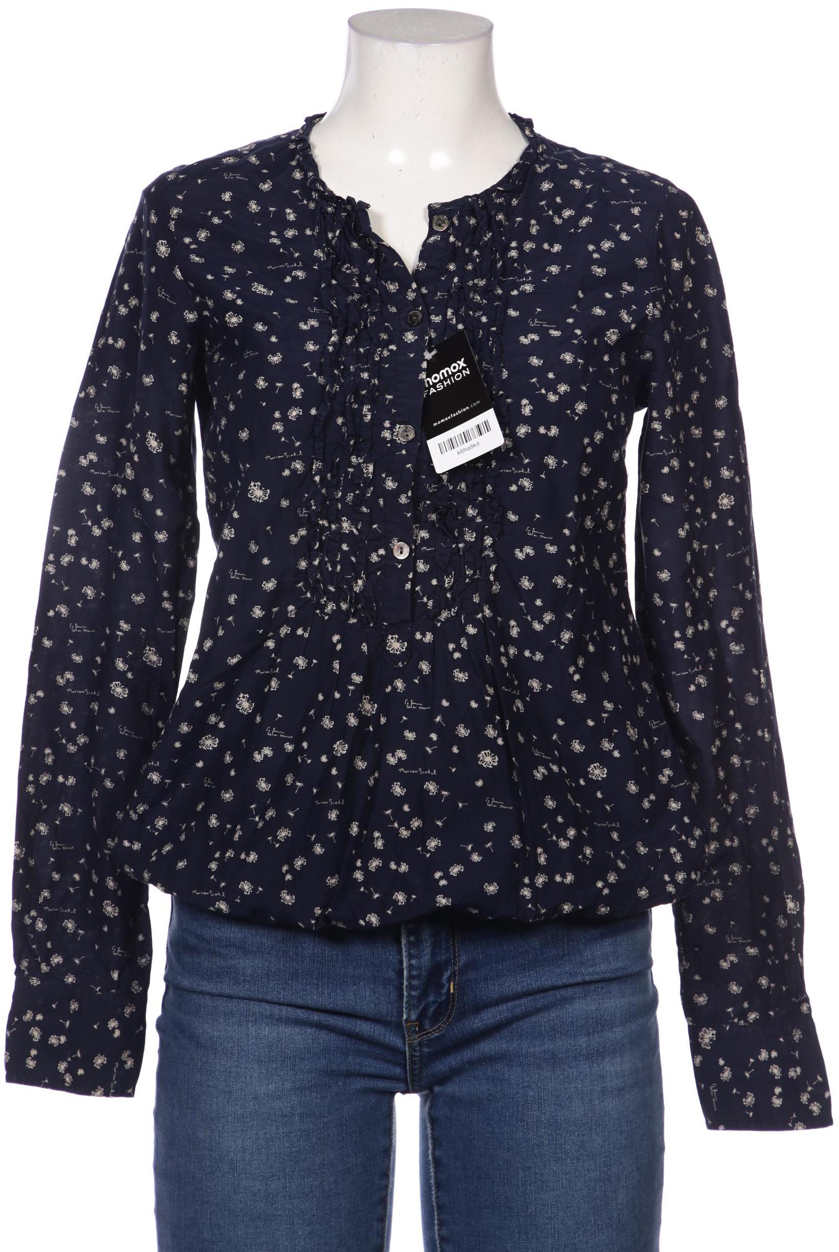 

Maison Scotch Damen Bluse, marineblau, Gr. 38