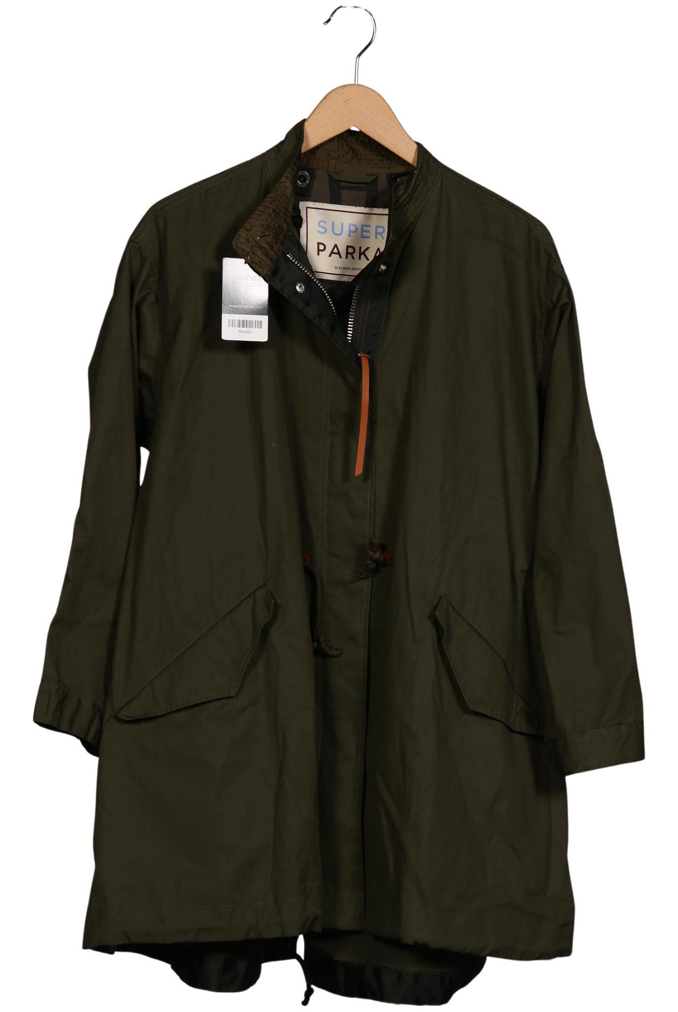 

Maison Scotch Damen Mantel, grün, Gr. 38