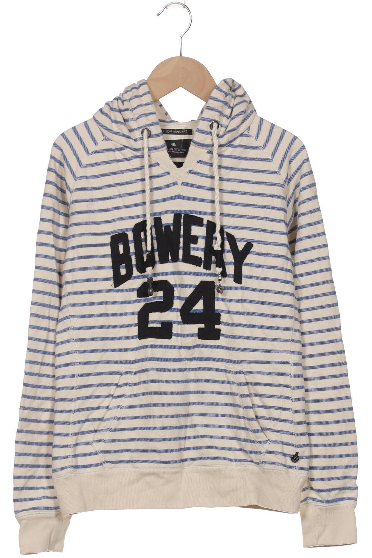 

Maison Scotch Damen Kapuzenpullover, cremeweiß, Gr. 36