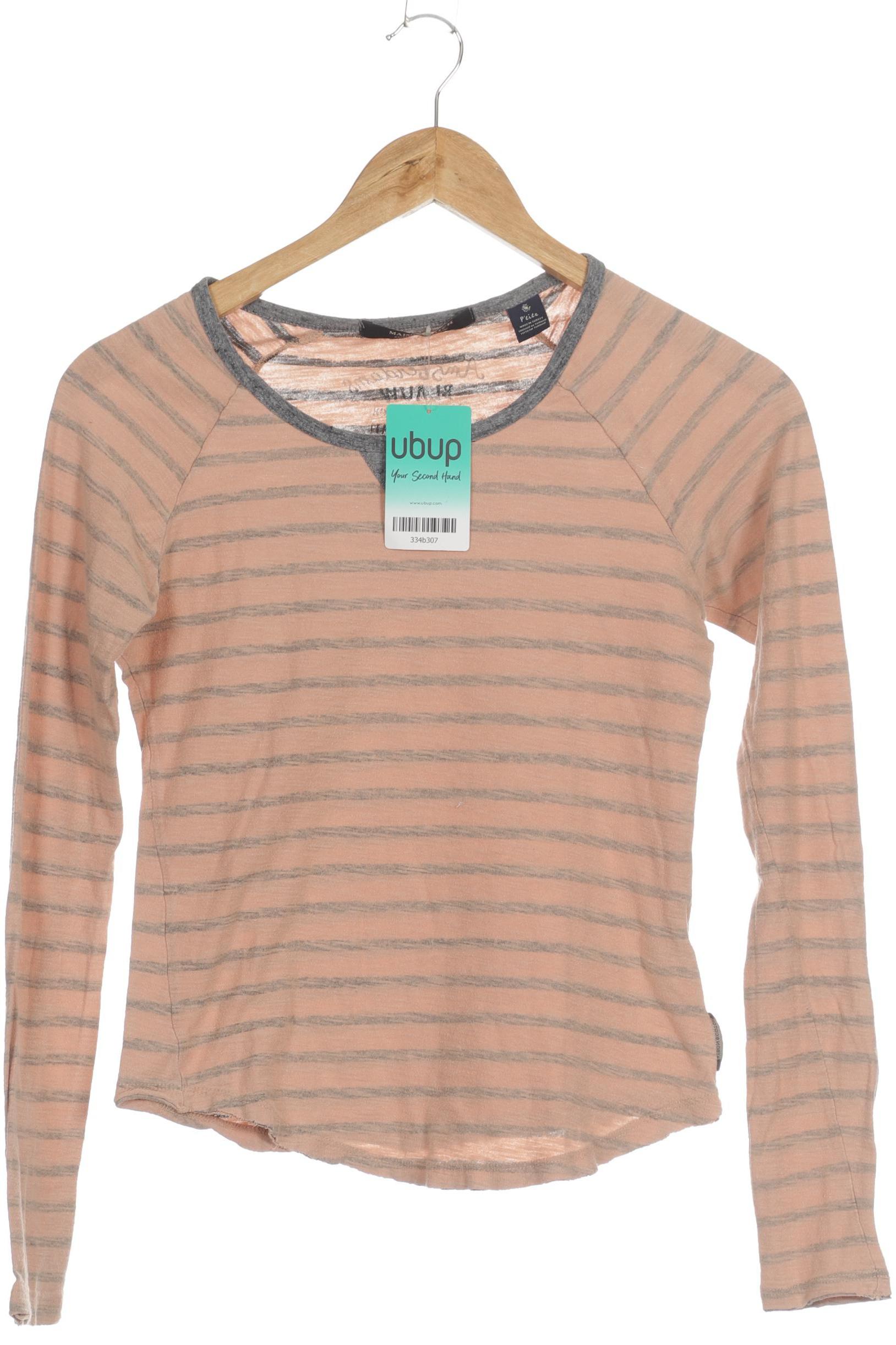 

Maison Scotch Damen Langarmshirt, beige, Gr. 34