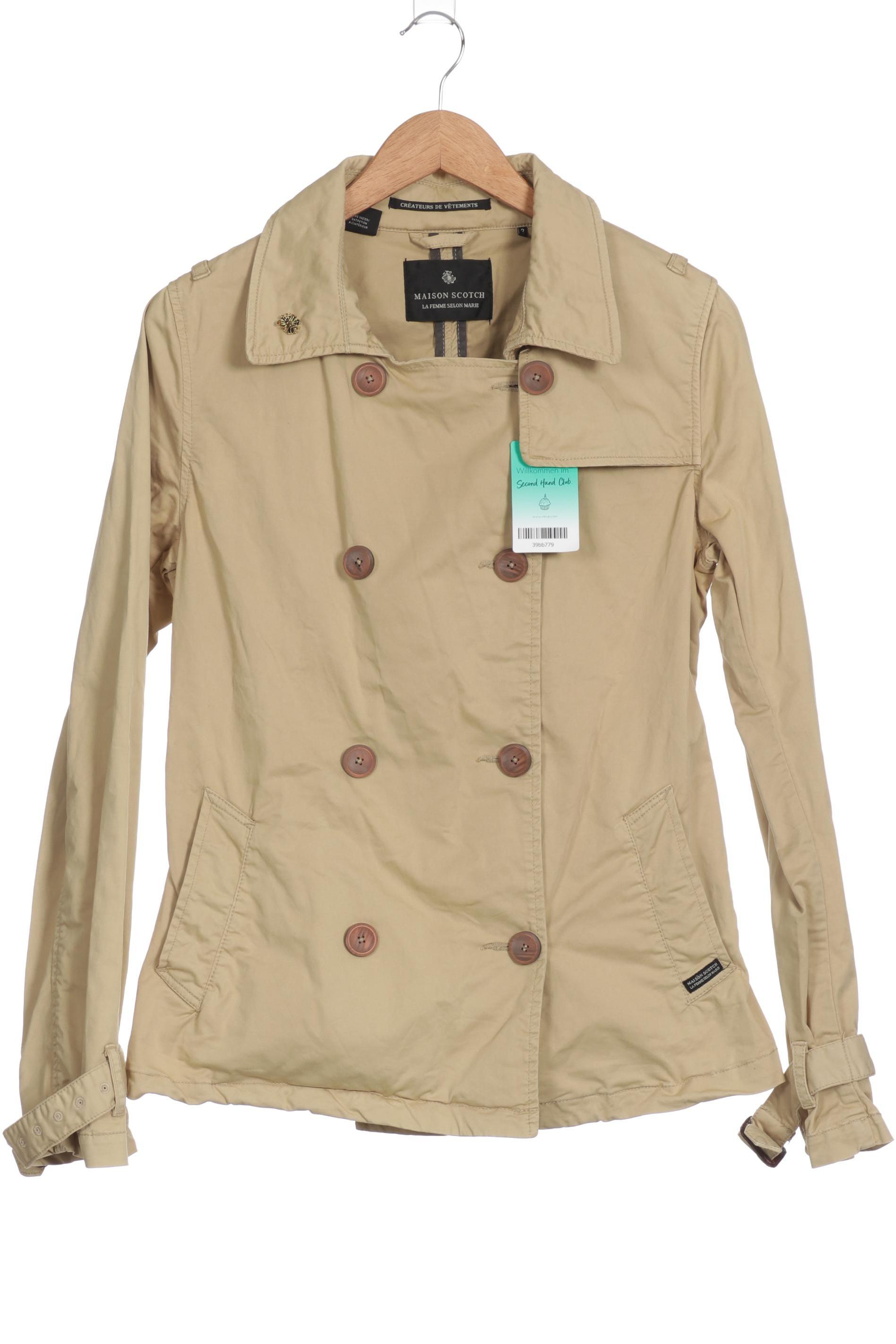 

Maison Scotch Damen Mantel, beige, Gr. 38