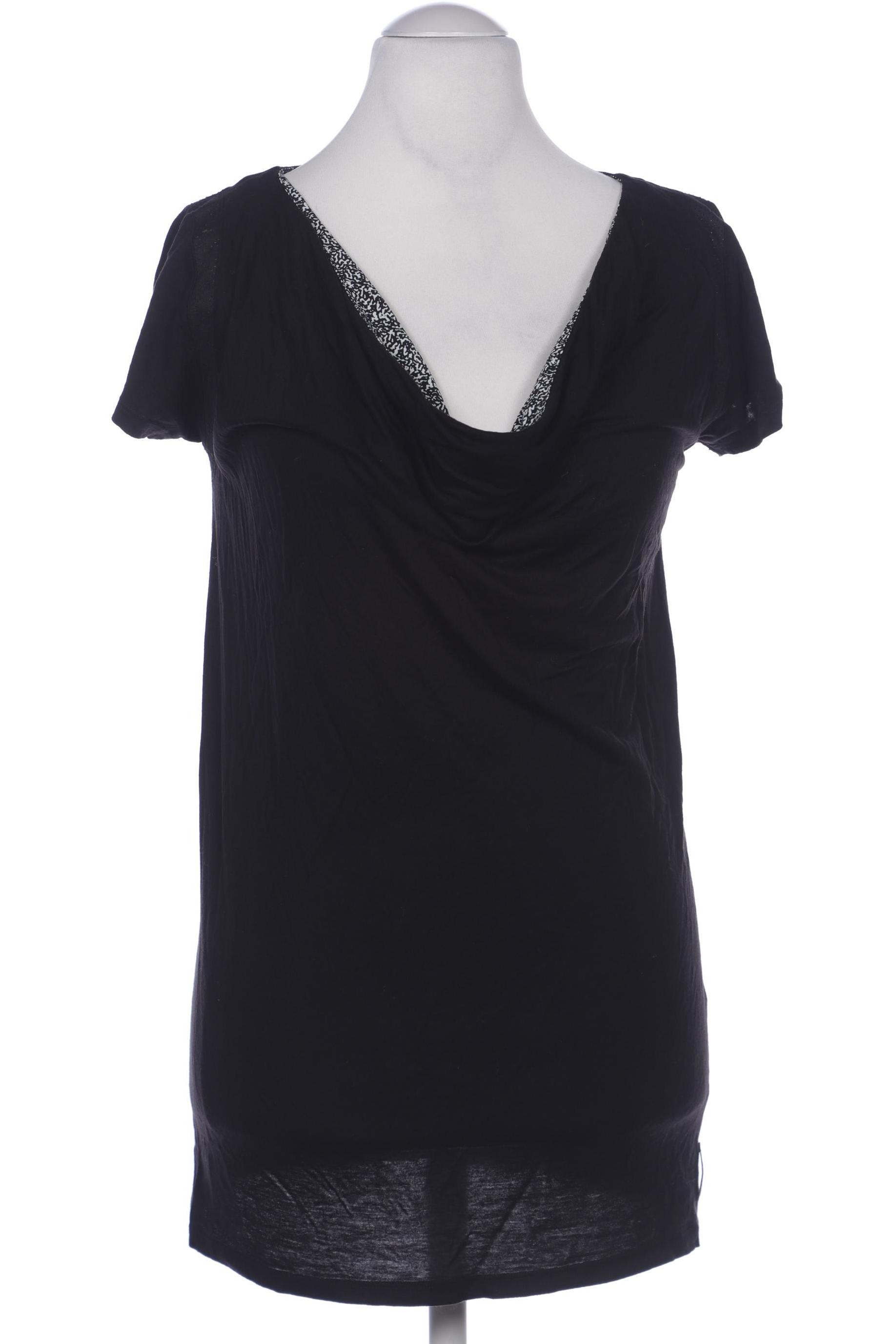 

Maison Scotch Damen T-Shirt, schwarz, Gr. 36