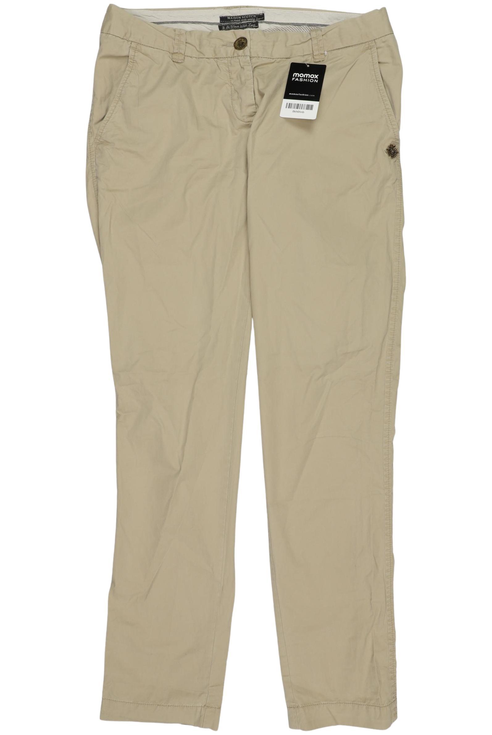 

Maison Scotch Damen Stoffhose, beige, Gr. 28