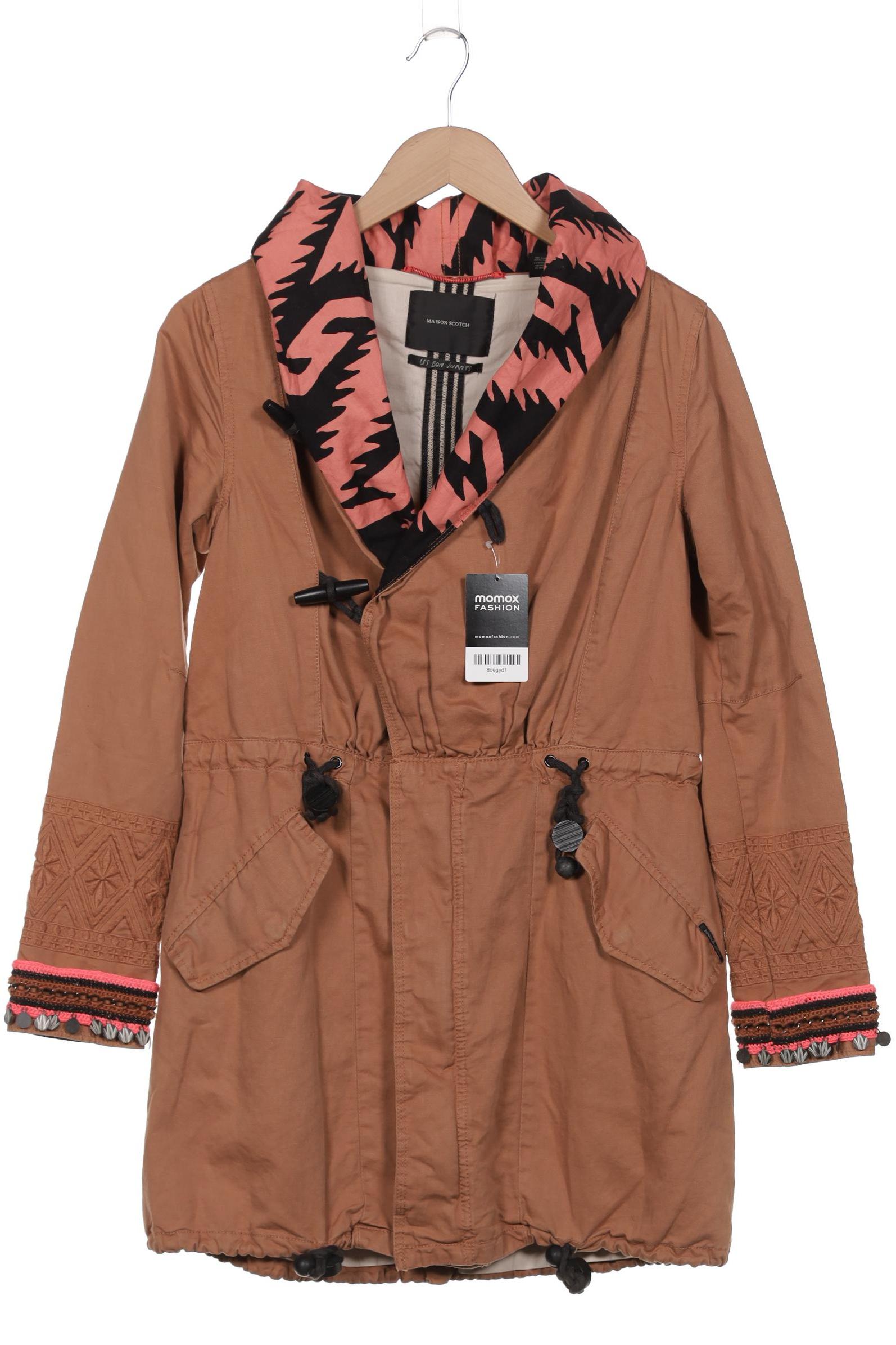 

Maison Scotch Damen Mantel, braun, Gr. 34