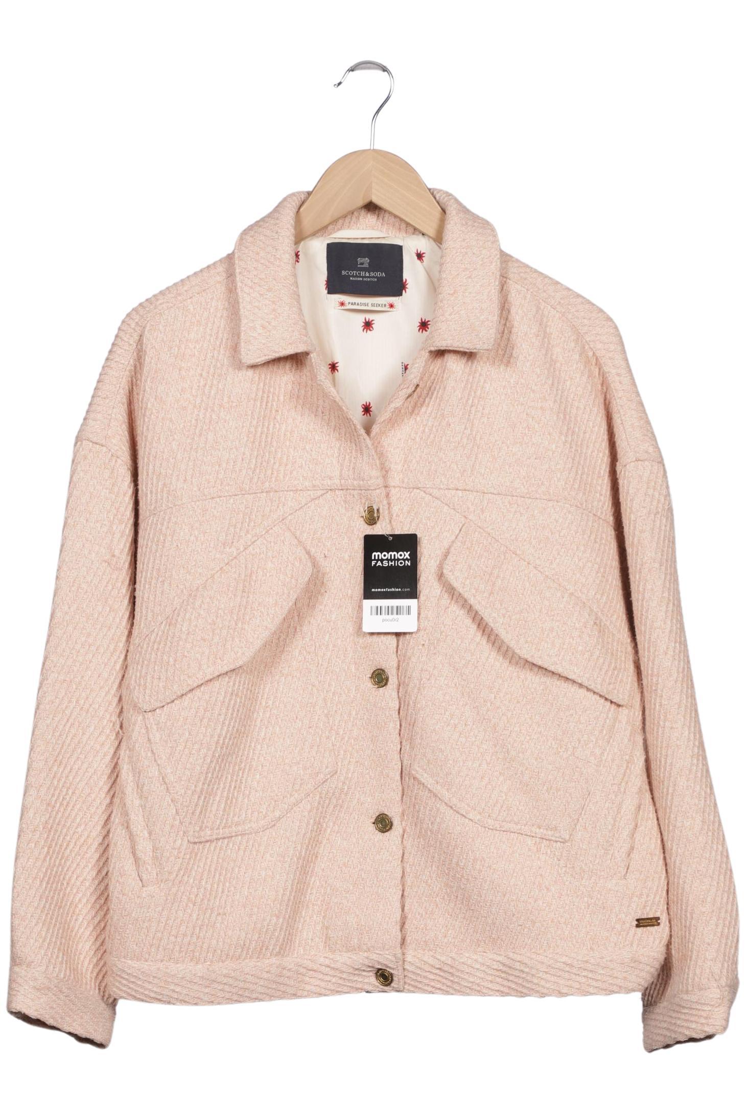 

Maison Scotch Damen Jacke, orange, Gr. 44