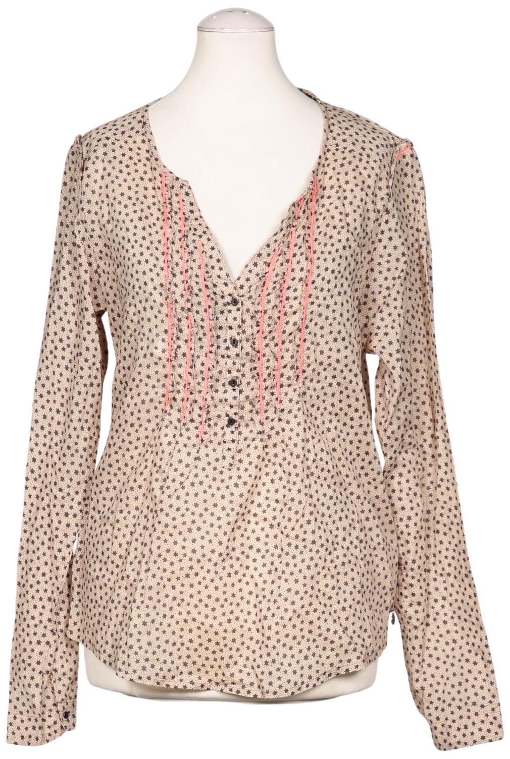 

Maison Scotch Damen Bluse, beige, Gr. 36