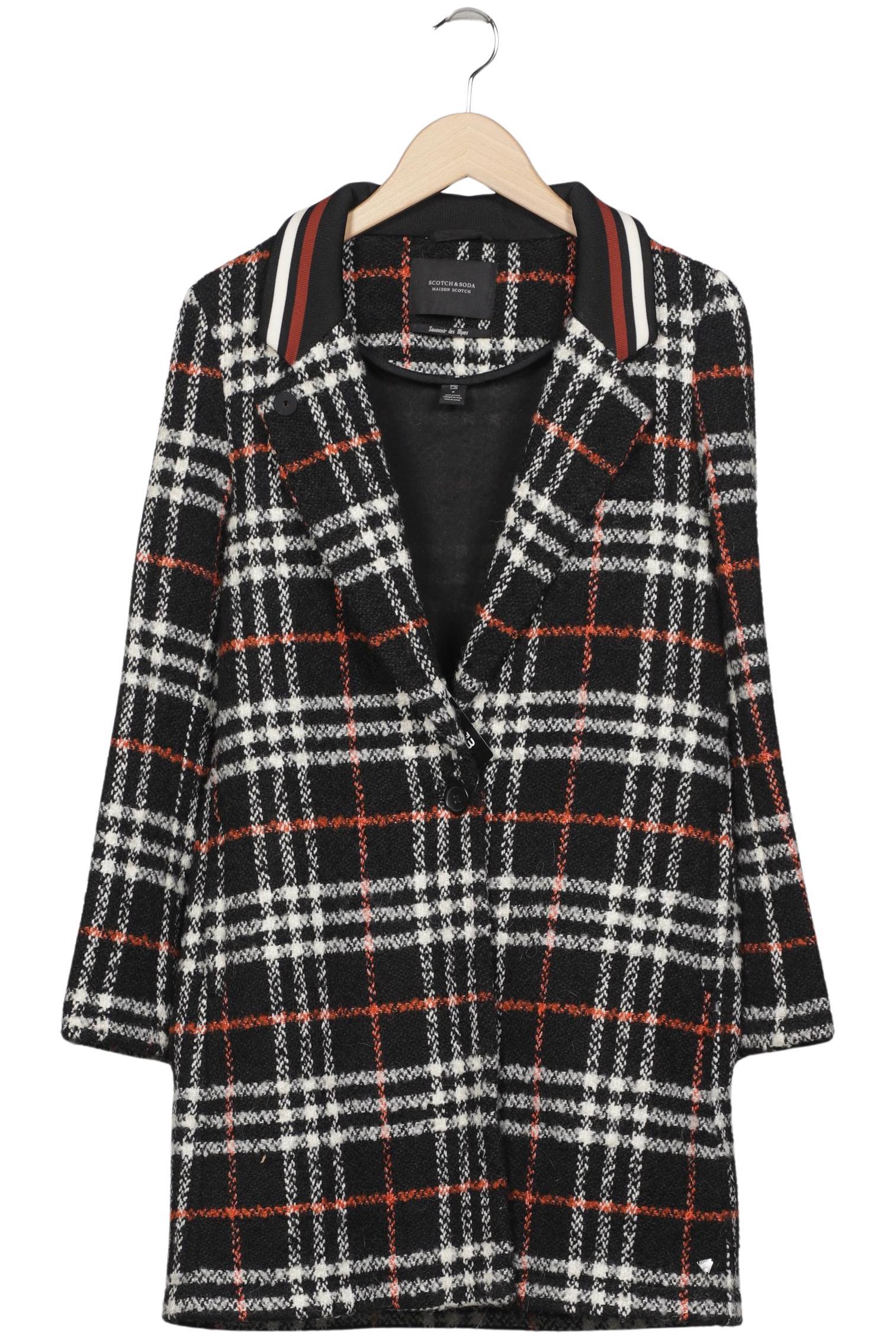 

Maison Scotch Damen Mantel, mehrfarbig, Gr. 36