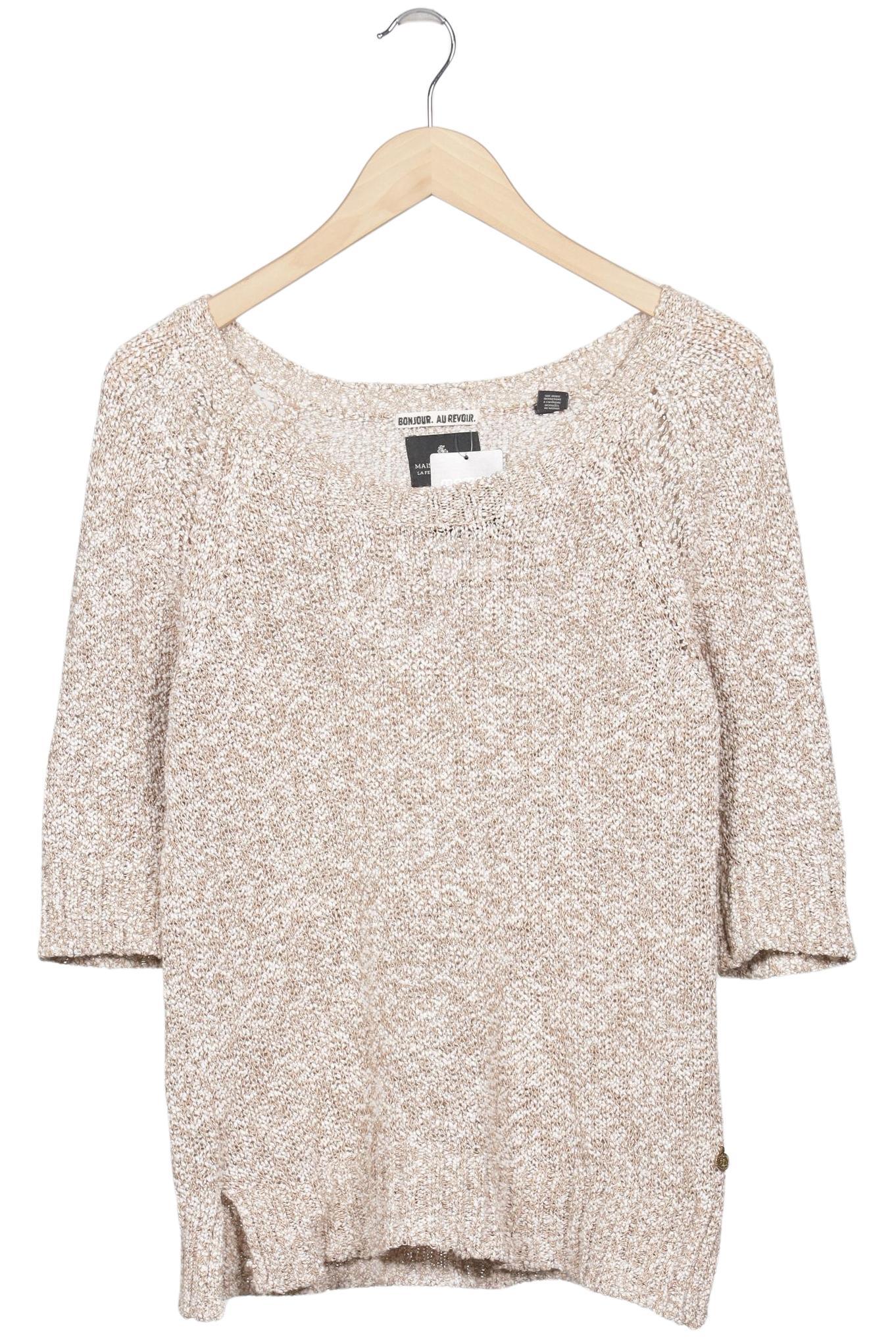 

Maison Scotch Damen Pullover, beige, Gr. 36