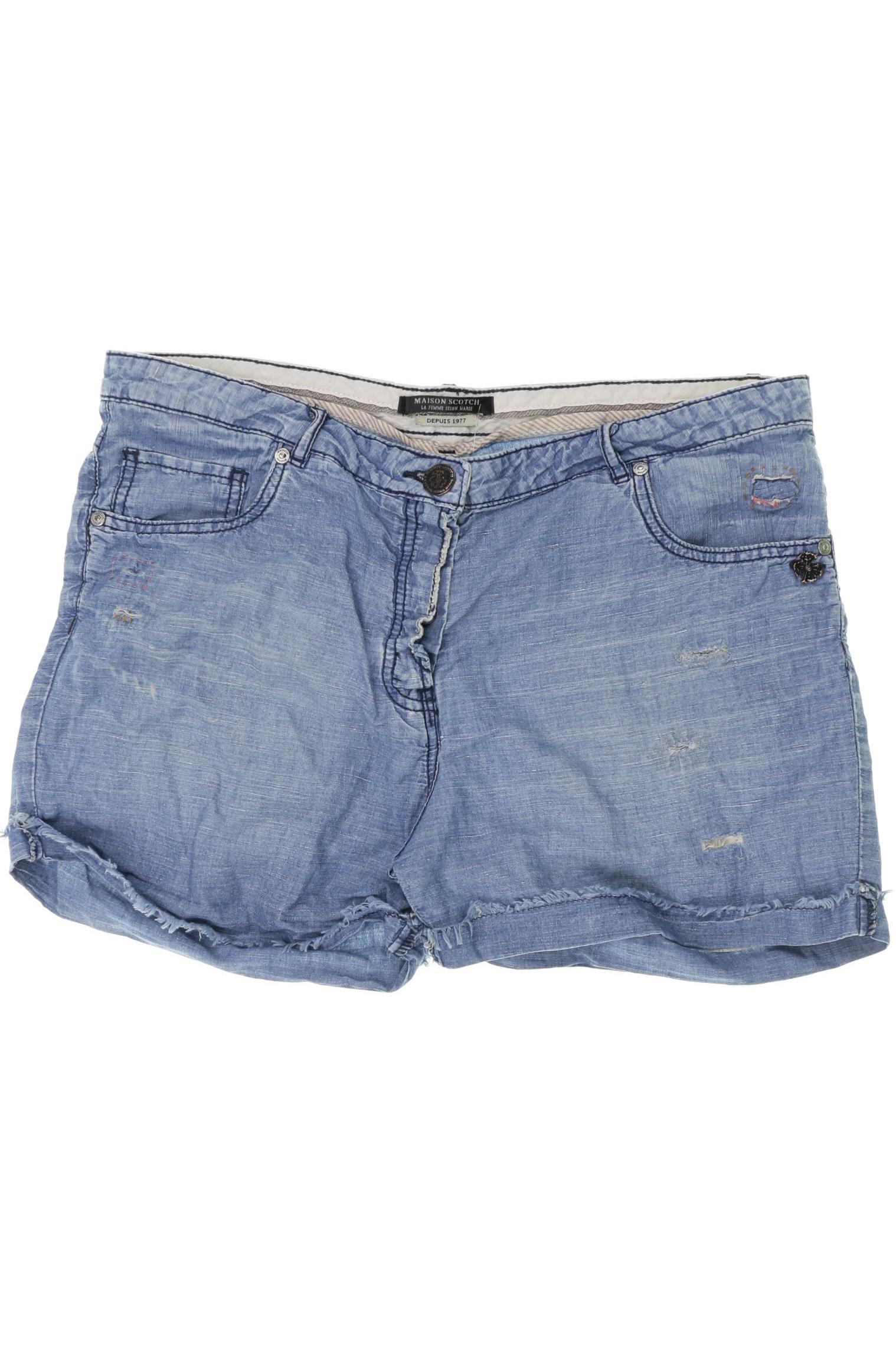 

Maison Scotch Damen Shorts, blau, Gr. 28