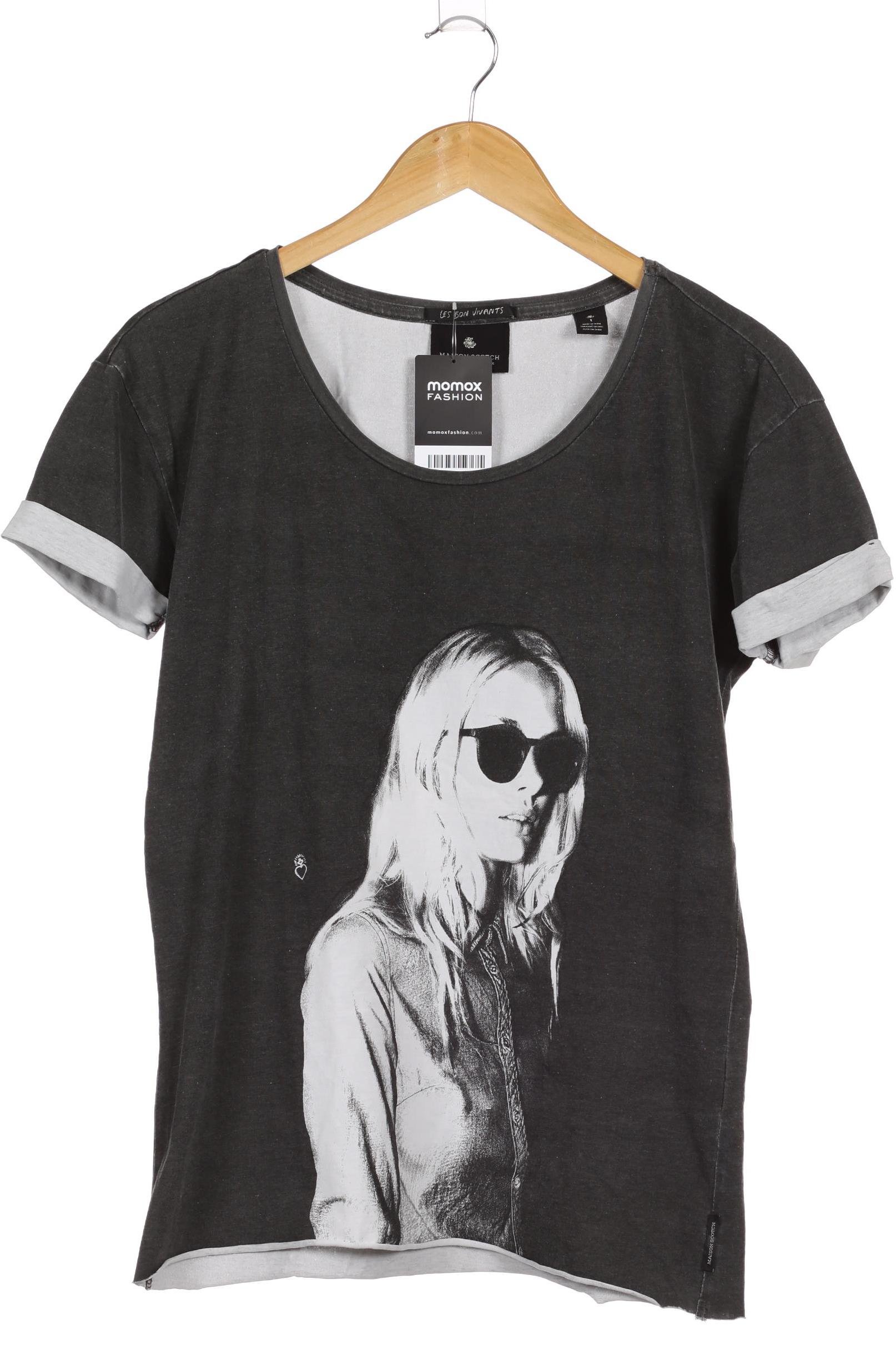 

Maison Scotch Damen T-Shirt, grau, Gr.
