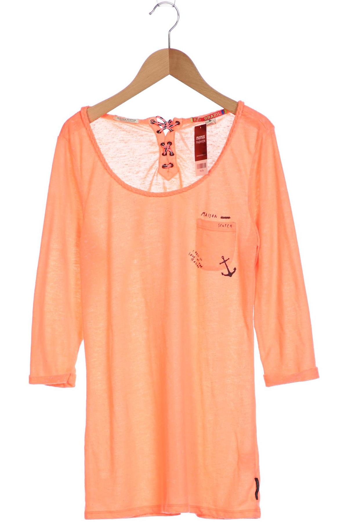 

Maison Scotch Damen Langarmshirt, neon