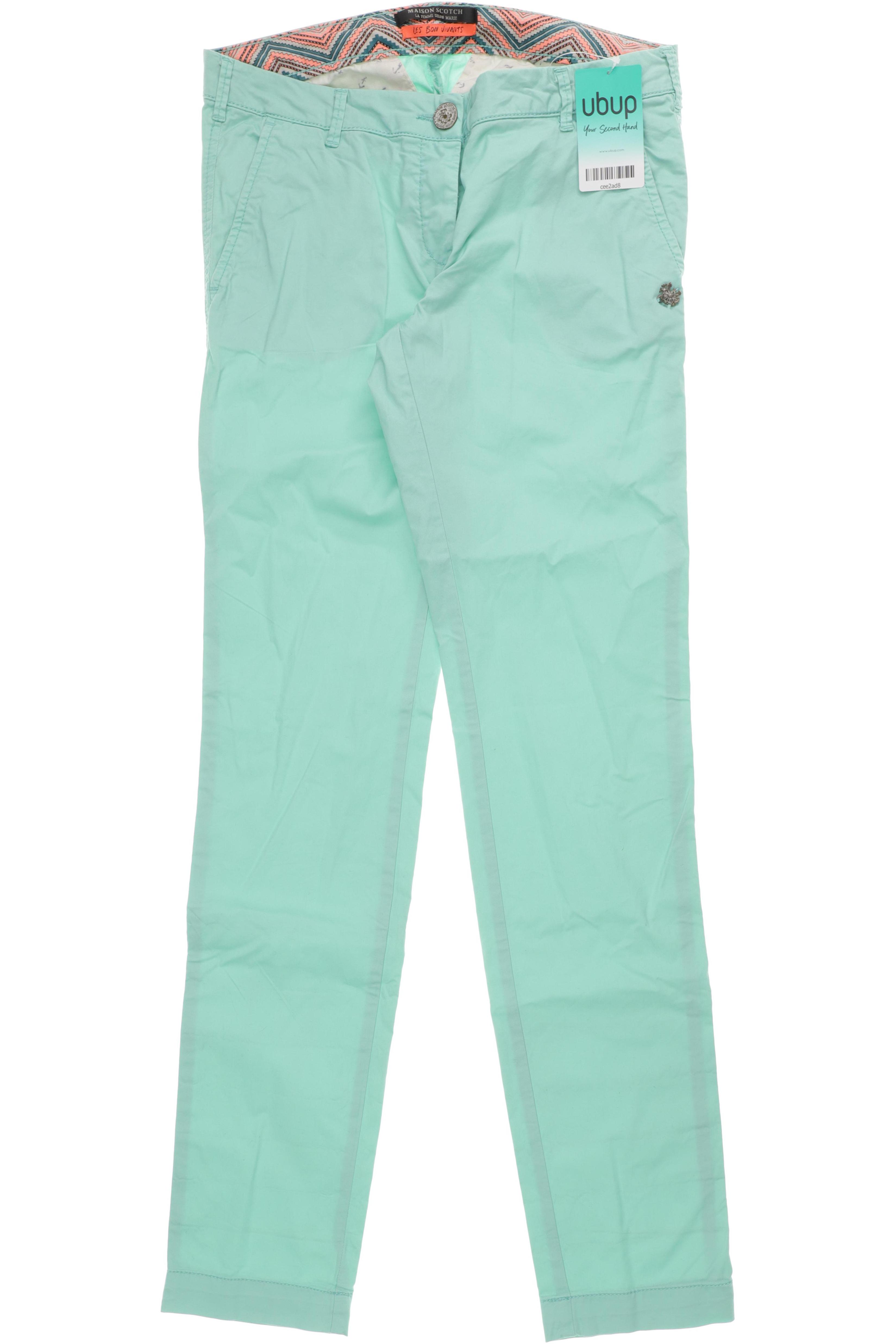 

Maison Scotch Damen Stoffhose, grün, Gr. 26