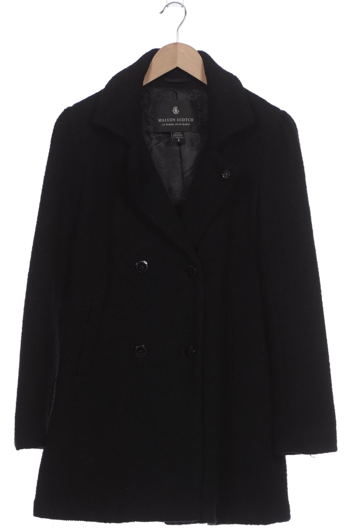 

Maison Scotch Damen Mantel, schwarz, Gr. 40