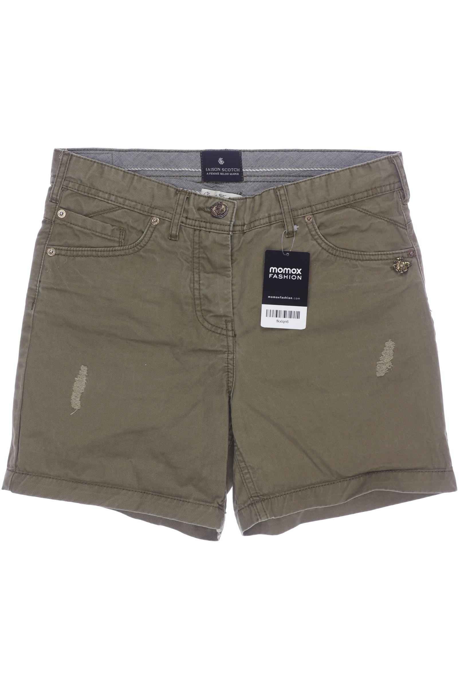 

Maison Scotch Damen Shorts, grün, Gr. 27