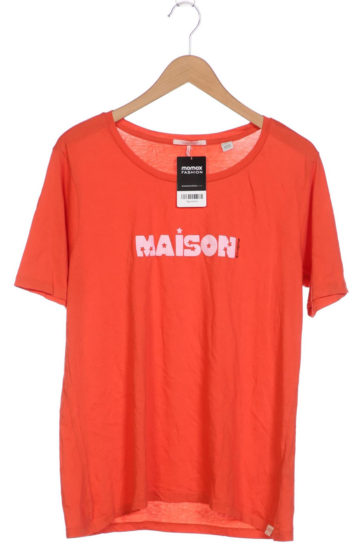 

Maison Scotch Damen T-Shirt, orange