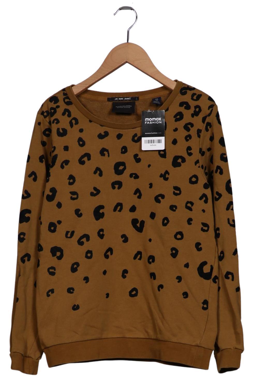 

Maison Scotch Damen Sweatshirt, braun, Gr. 34