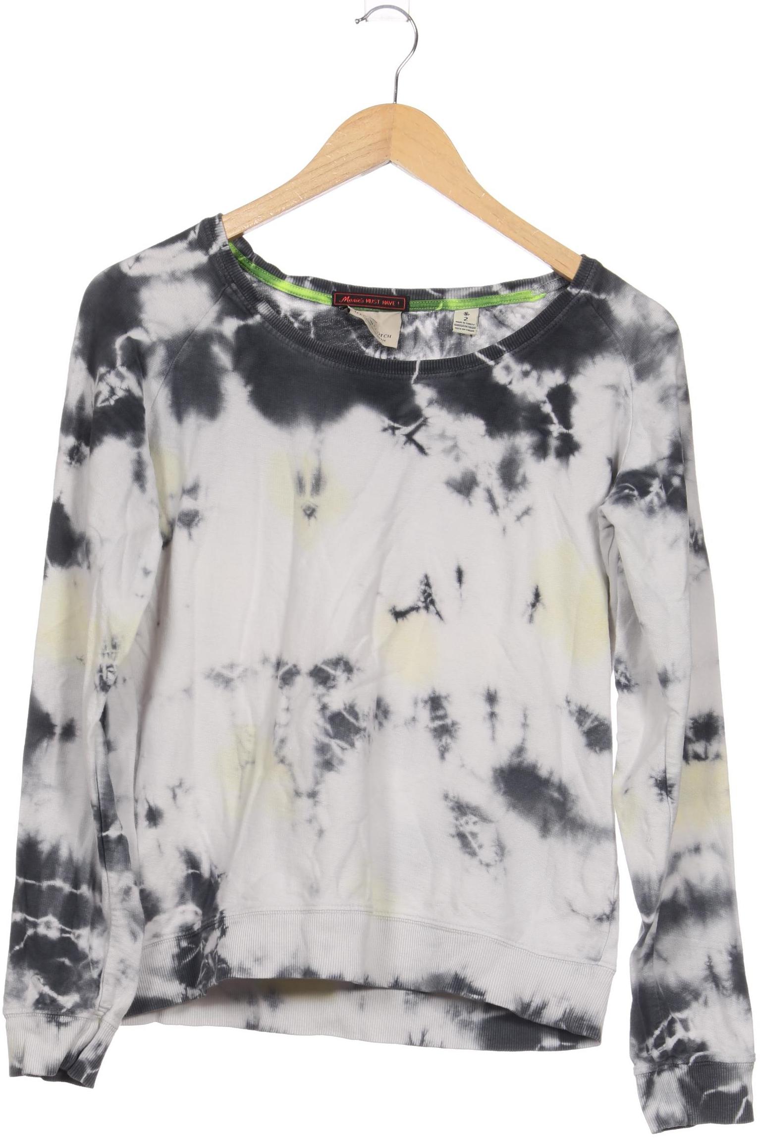 

Maison Scotch Damen Sweatshirt, grau, Gr. 38