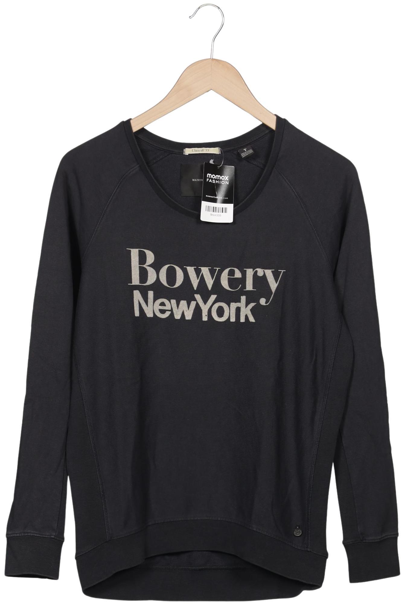 

Maison Scotch Damen Sweatshirt, schwarz, Gr. 36