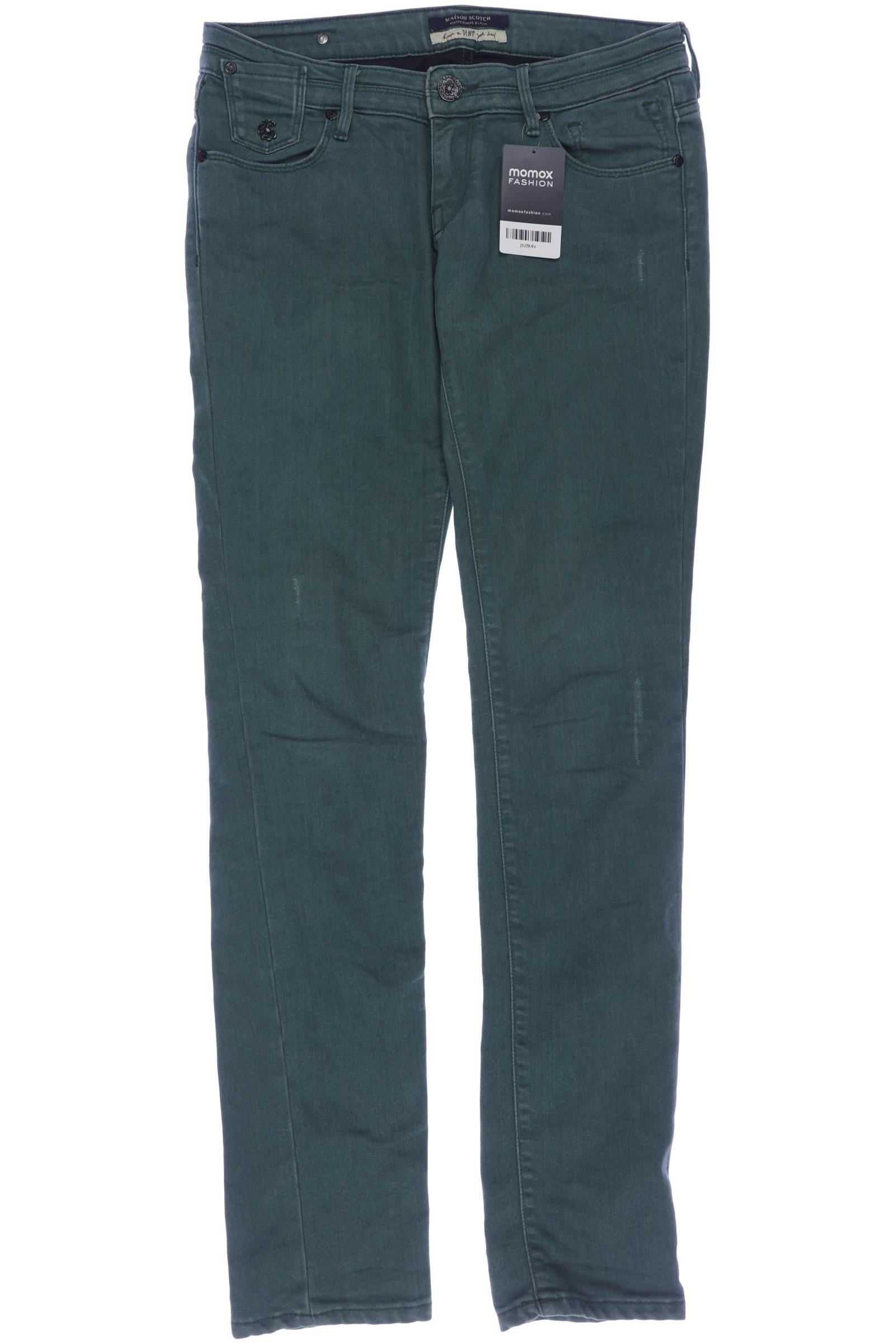 

Maison Scotch Damen Jeans, grün, Gr. 30