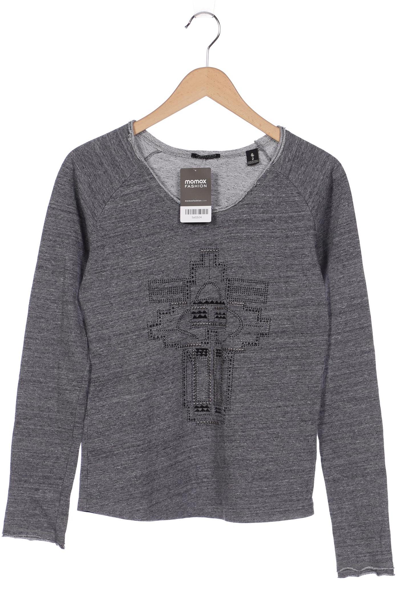 

Maison Scotch Damen Sweatshirt, grau