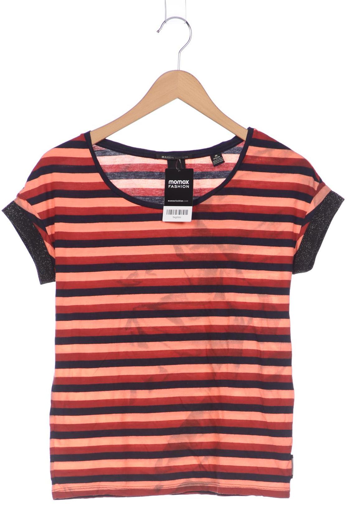 

Maison Scotch Damen T-Shirt, orange, Gr. 34