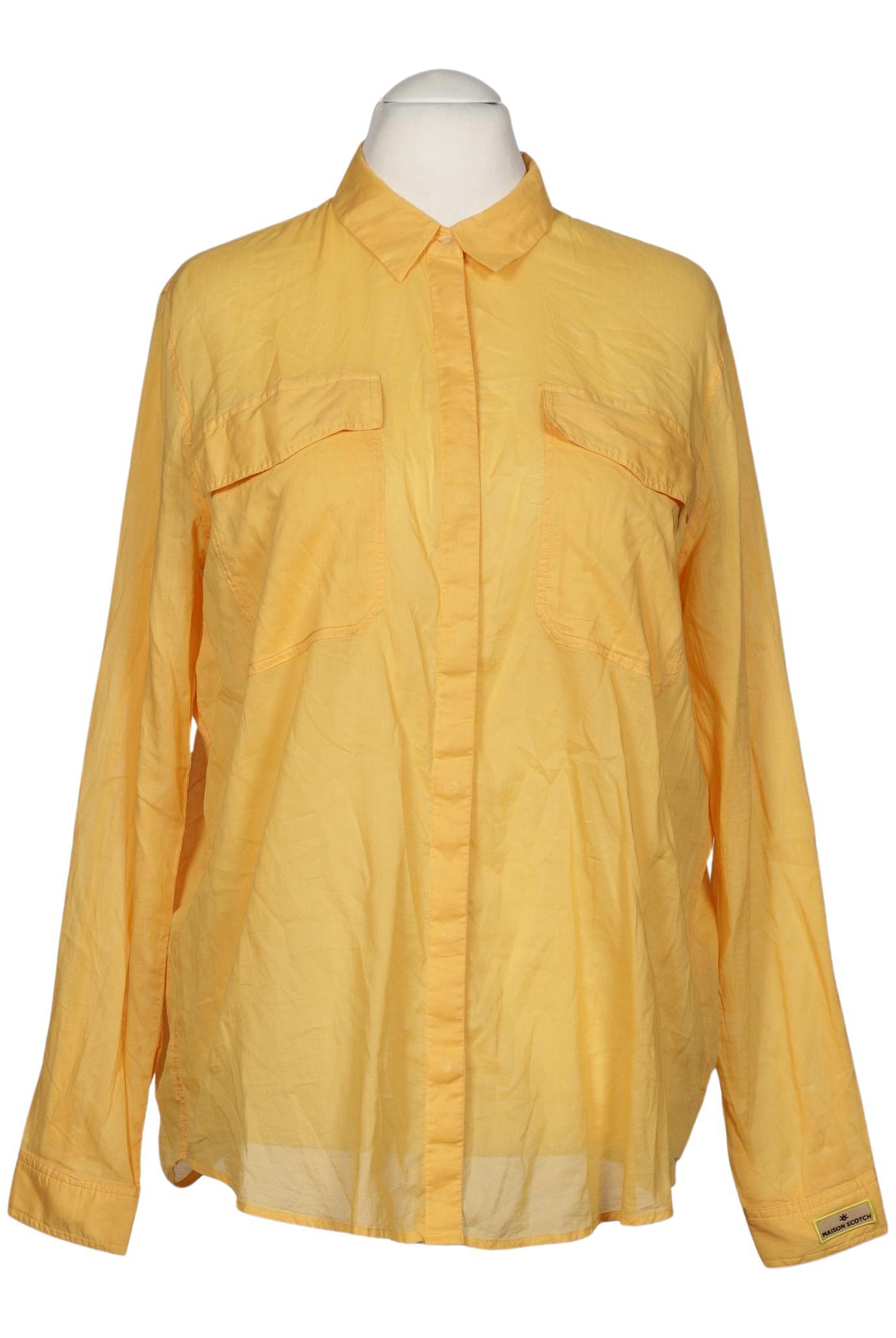 

Maison Scotch Damen Bluse, gelb, Gr. 44