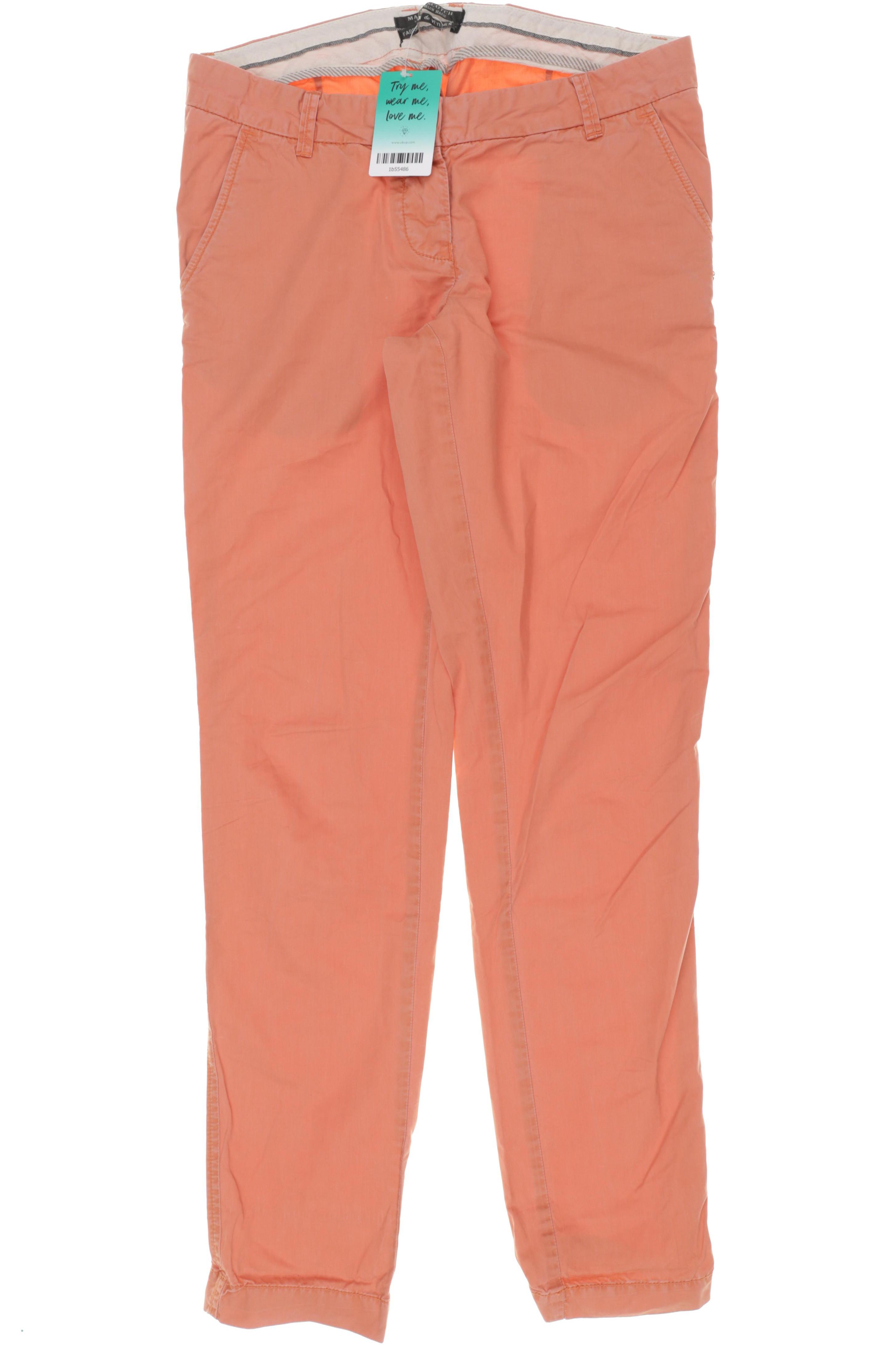 

Maison Scotch Damen Stoffhose, orange, Gr. 27