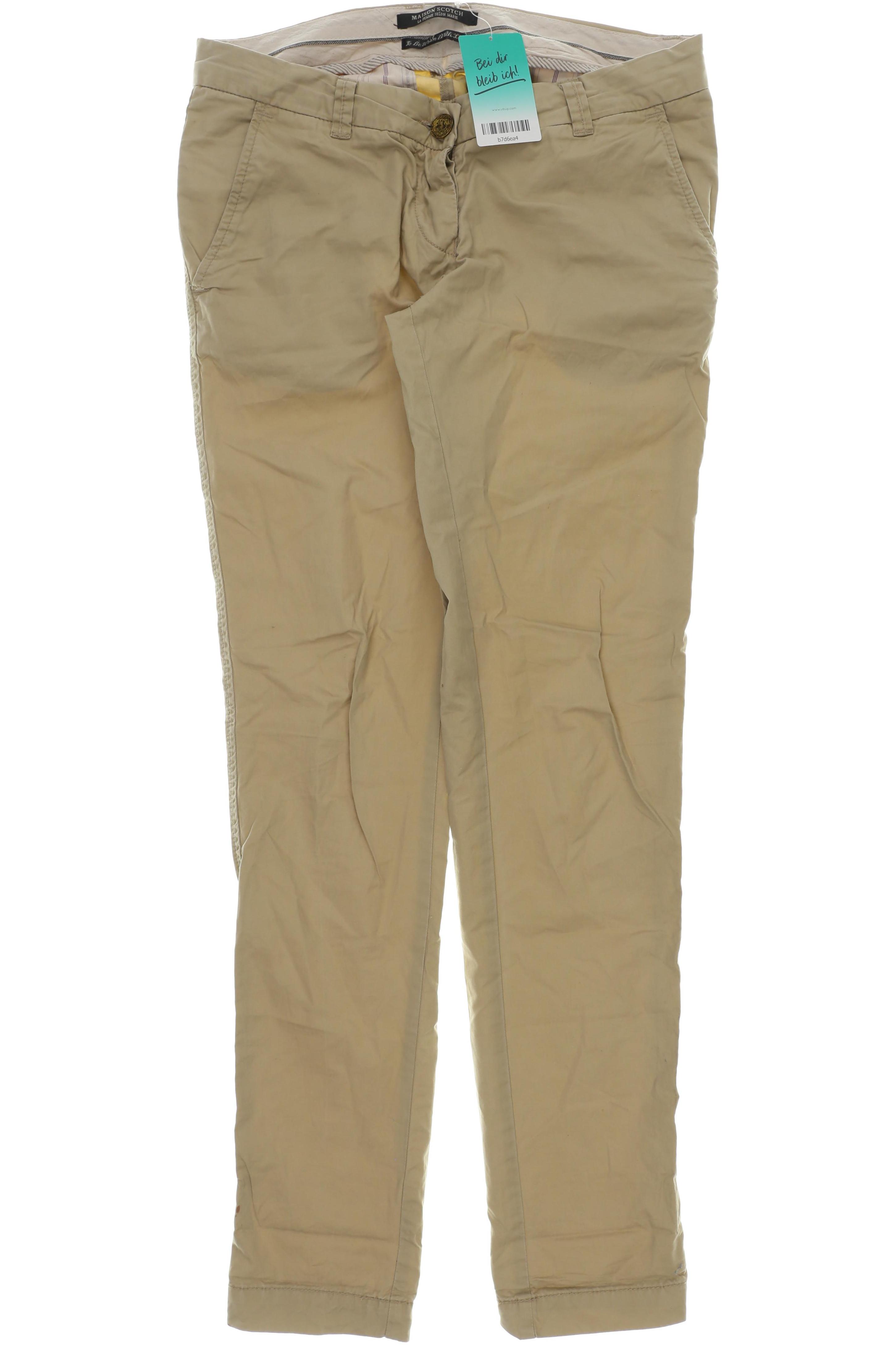 

Maison Scotch Damen Stoffhose, beige, Gr. 26