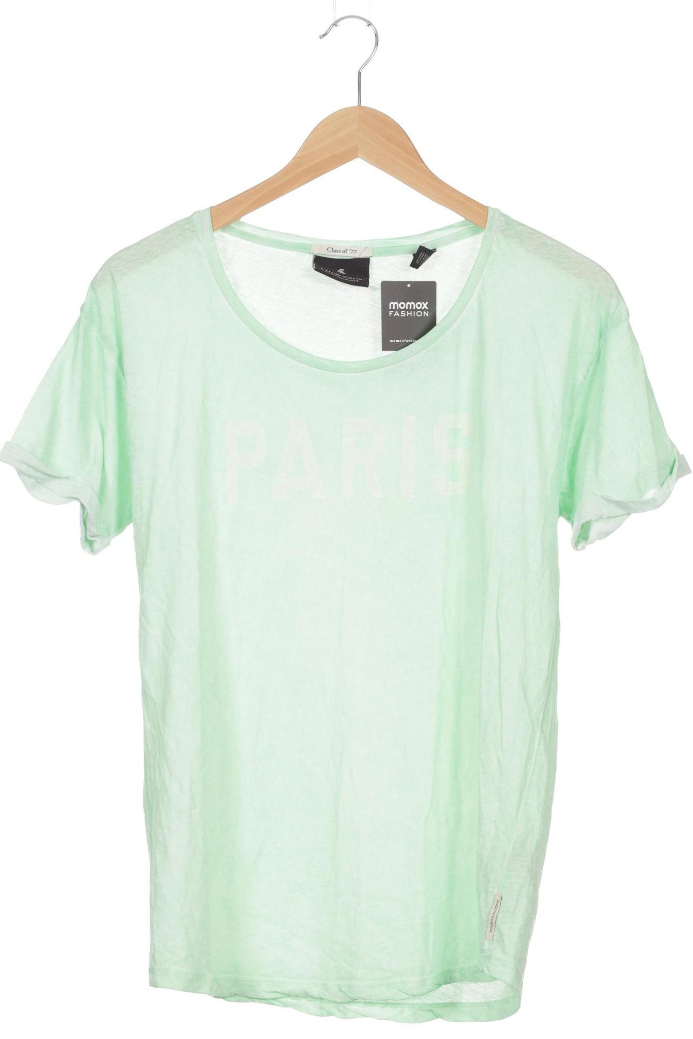 

Maison Scotch Damen T-Shirt, grün, Gr. 36