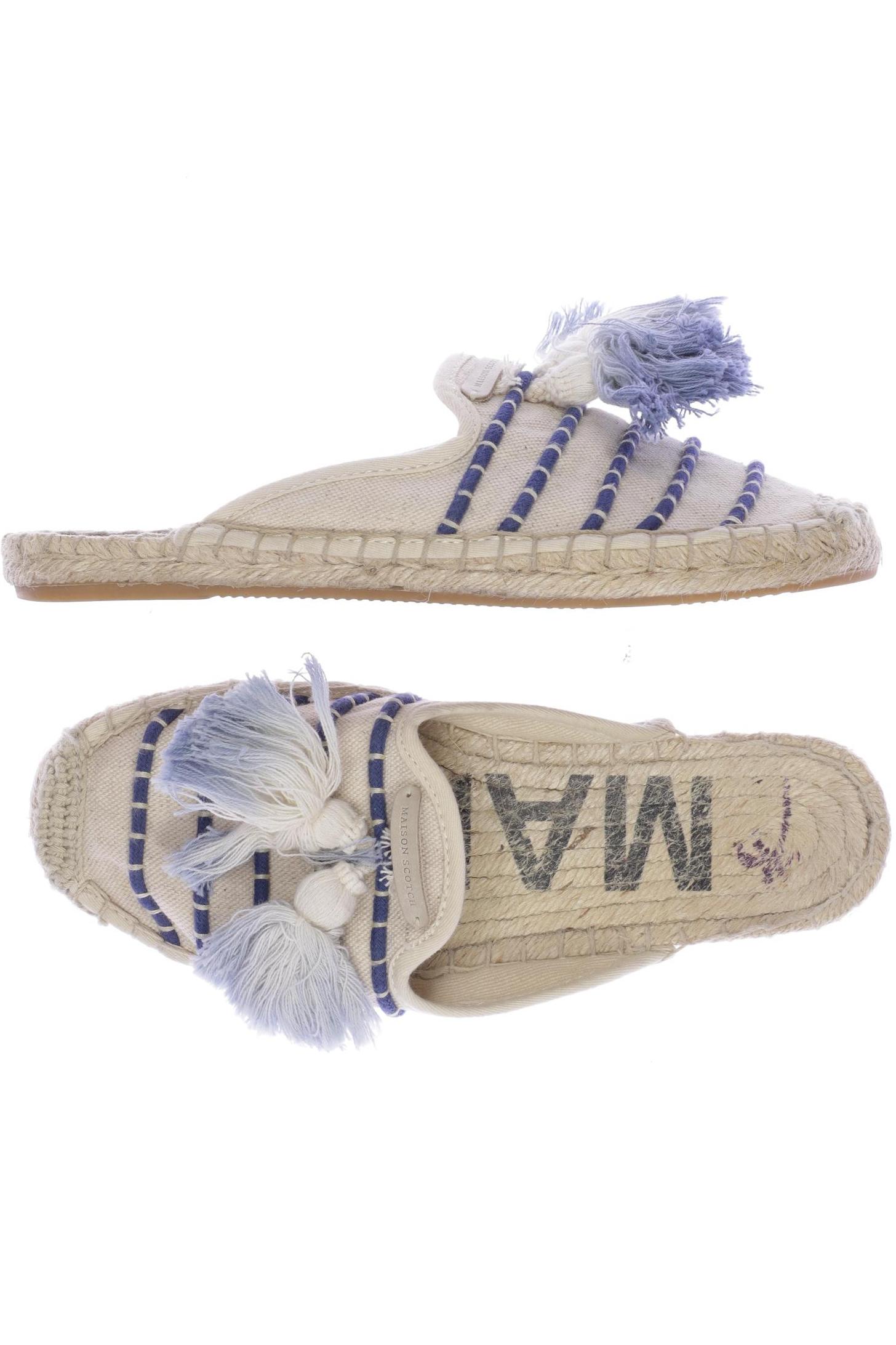 

Maison Scotch Damen Sandale, beige, Gr. 37
