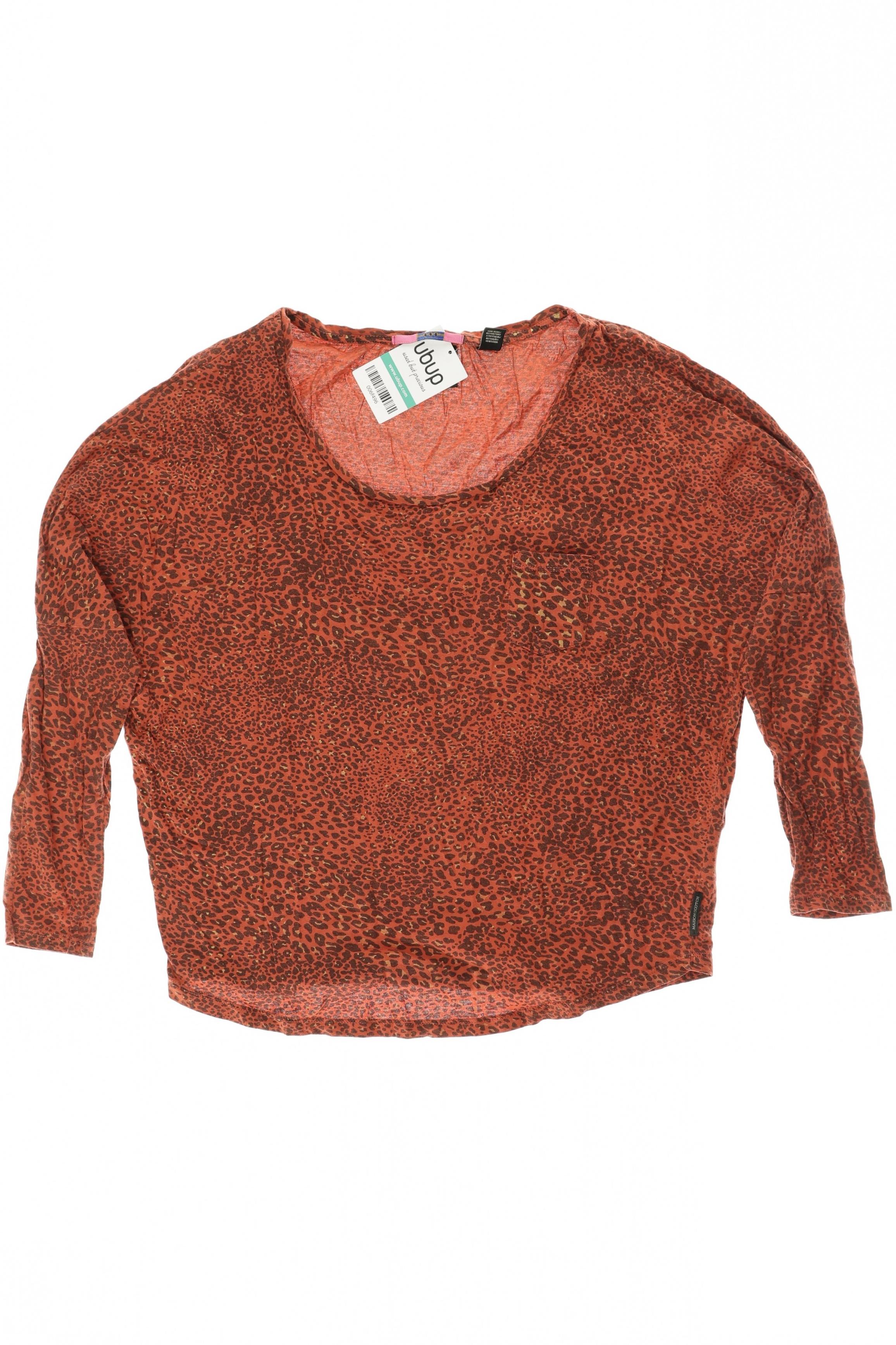

Maison Scotch Damen Langarmshirt, rot, Gr. 42