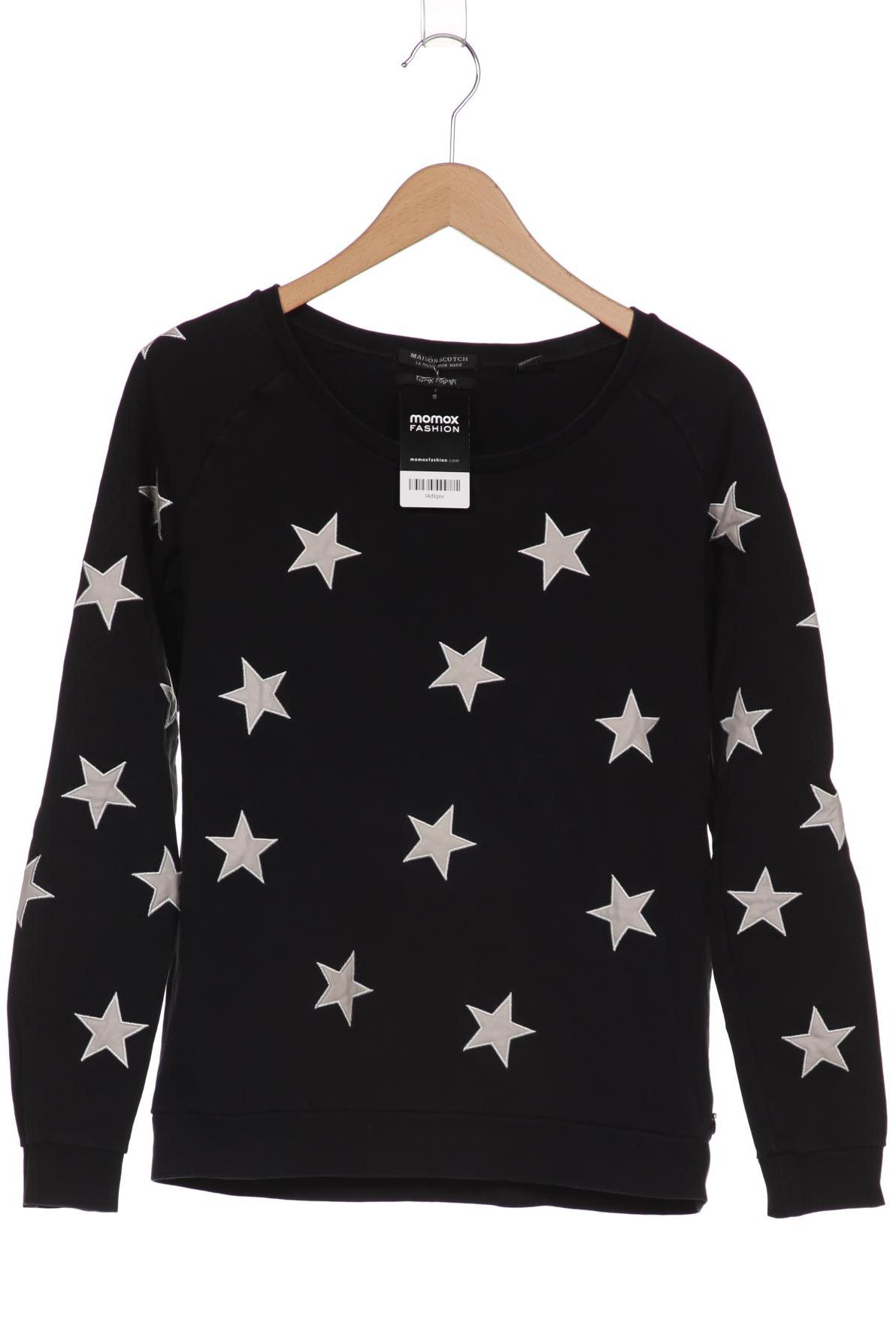 

Maison Scotch Damen Sweatshirt, schwarz