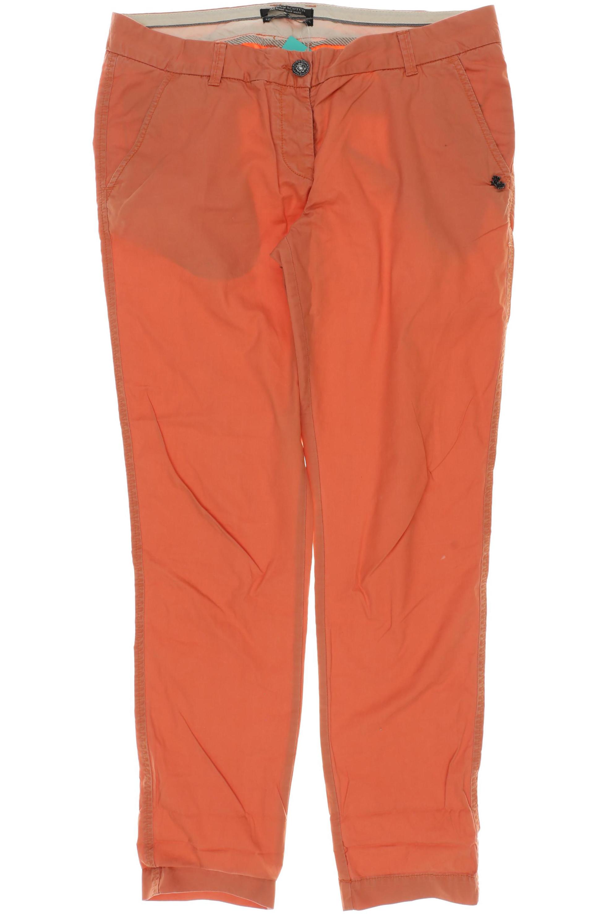 

Maison Scotch Damen Stoffhose, orange, Gr. 31
